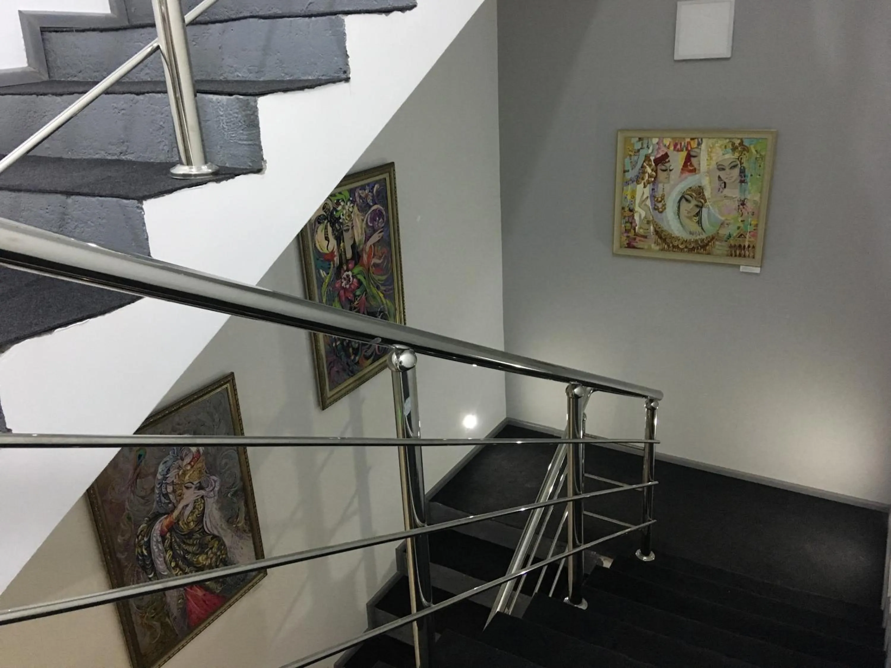 Decorative detail in Jules Verne Hostel