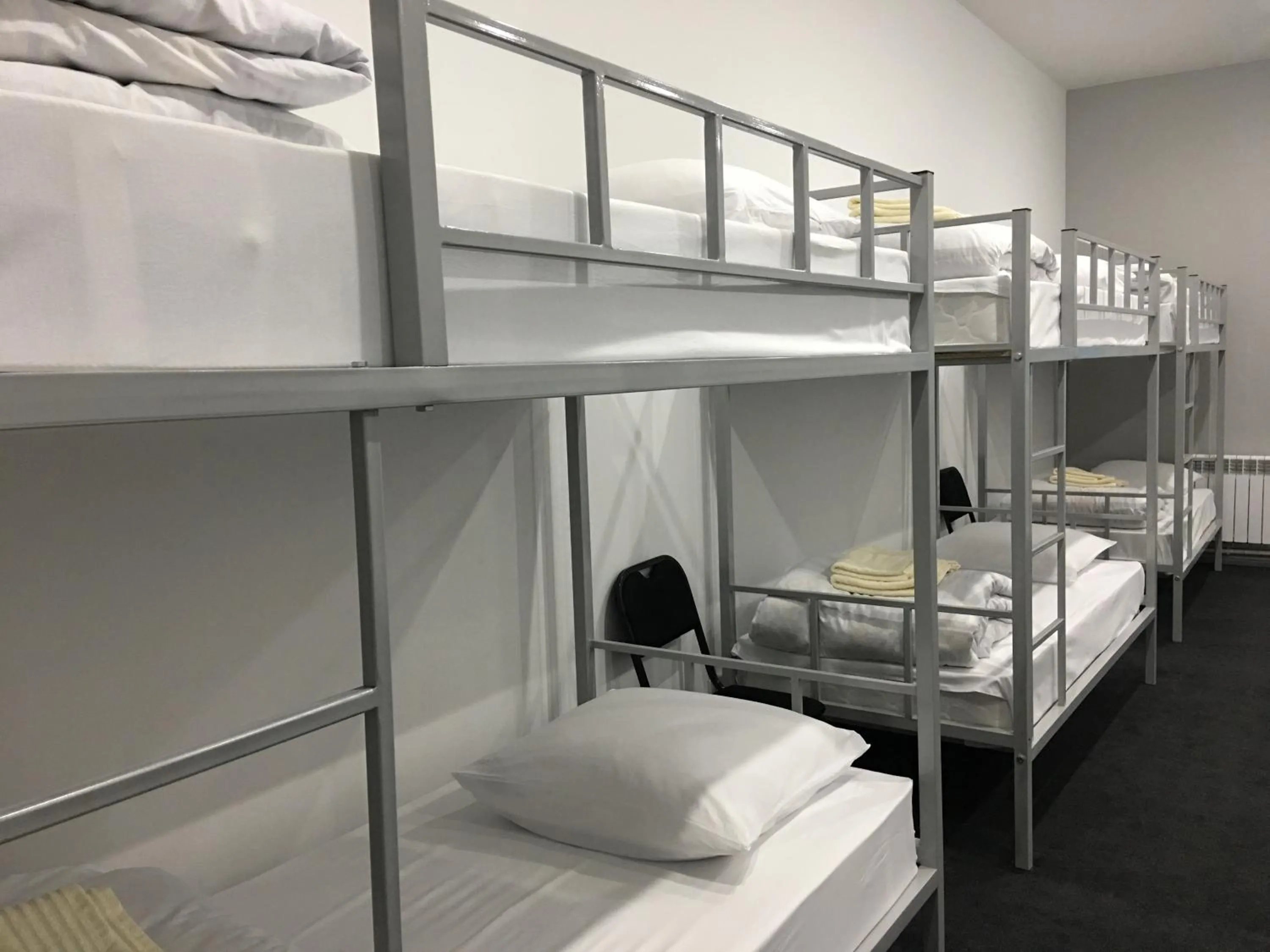 bunk bed, Bed in Jules Verne Hostel