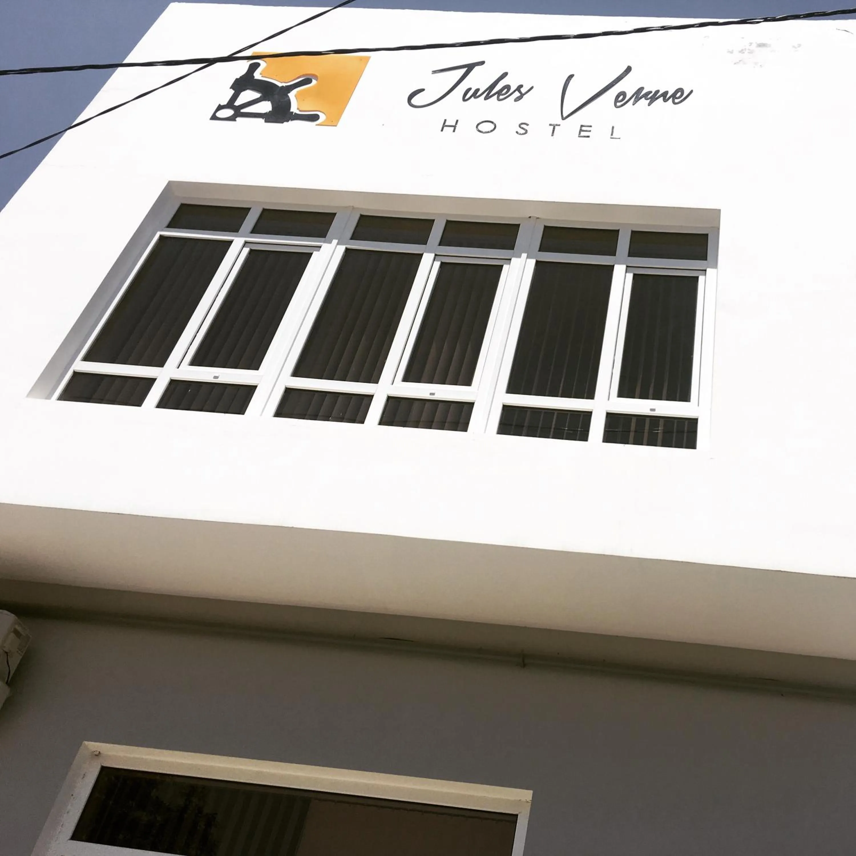 Property building in Jules Verne Hostel