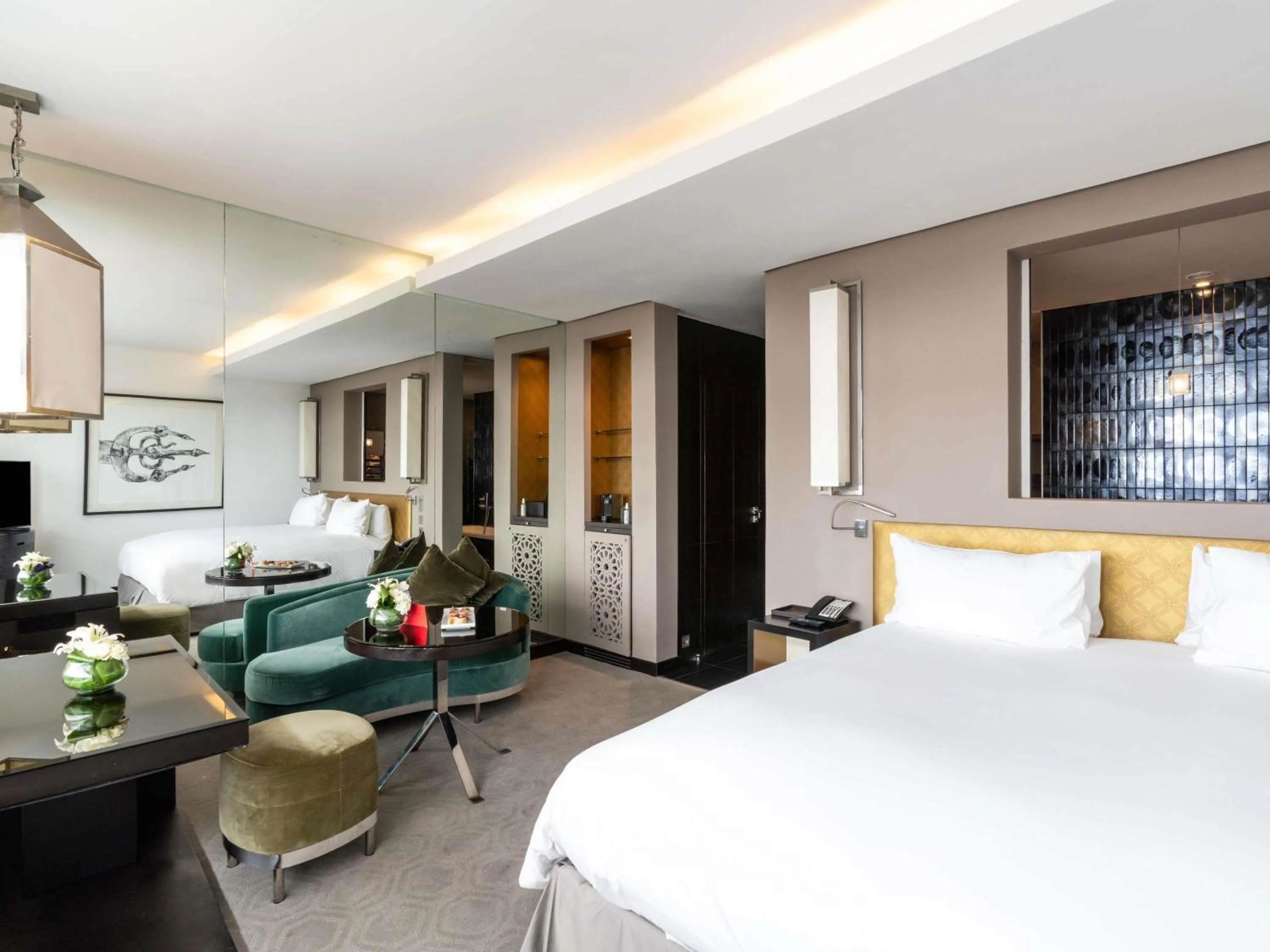 Bedroom, Bed in Sofitel Casablanca Tour Blanche