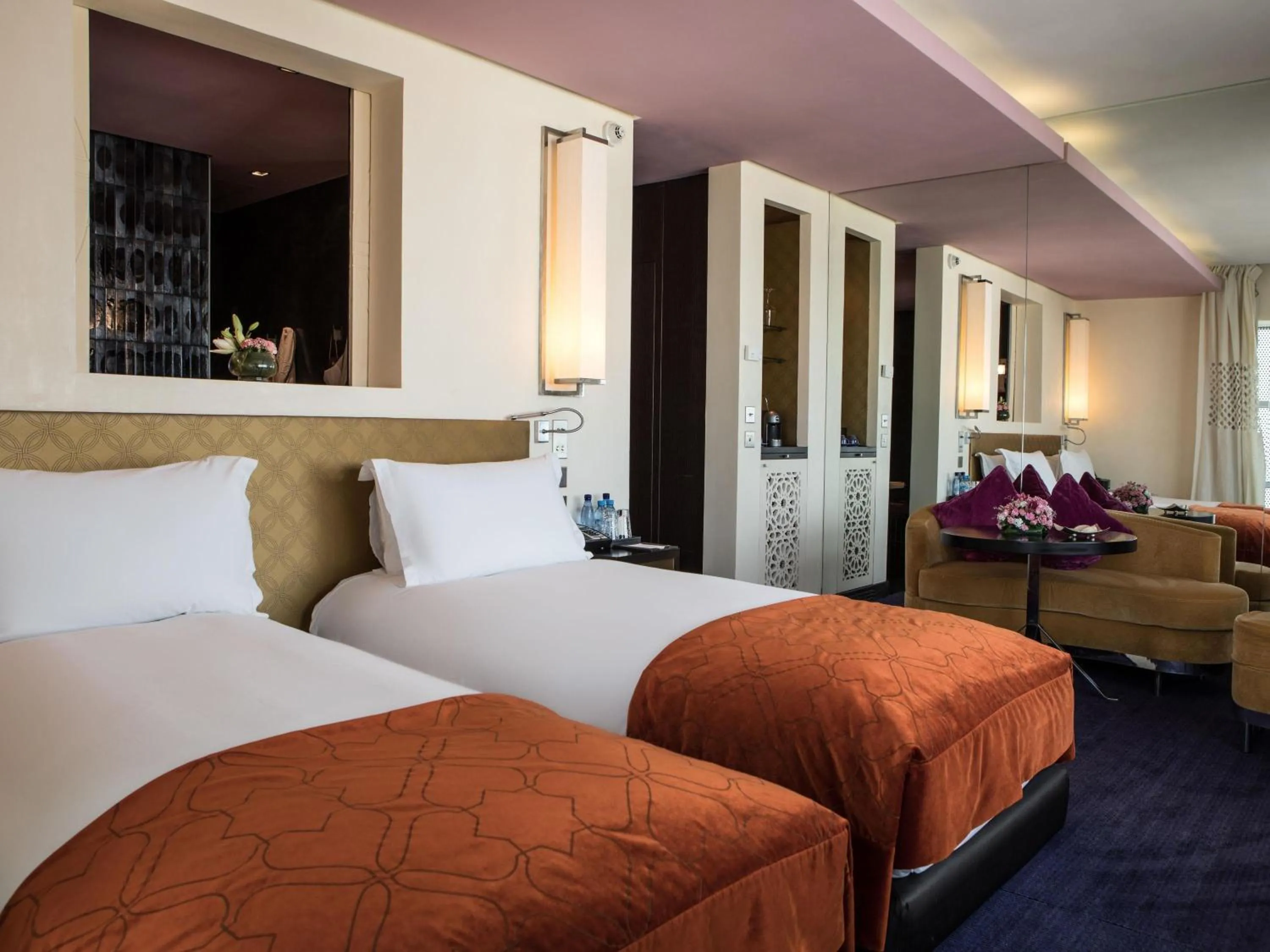 Bedroom, Bed in Sofitel Casablanca Tour Blanche