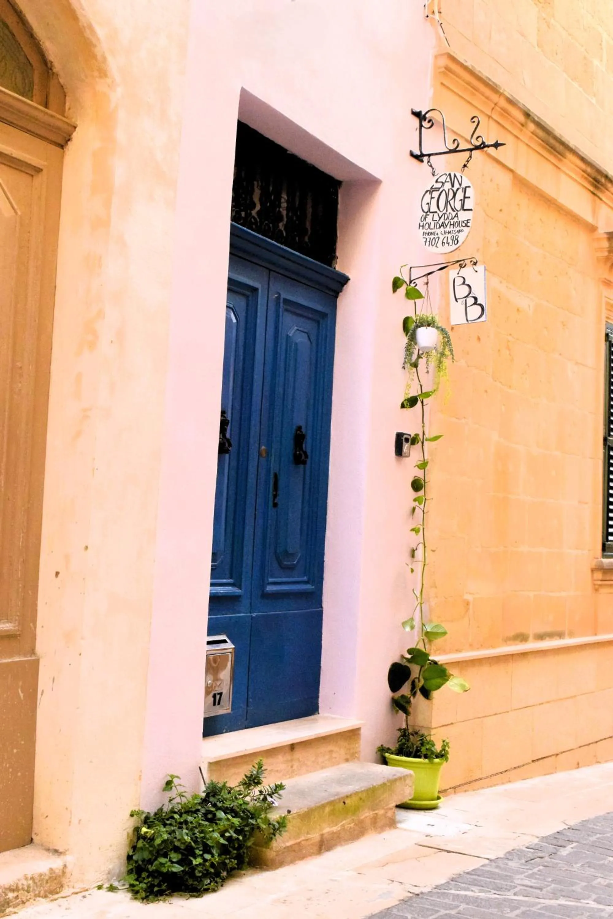 Property building in St George of Lydda B&B