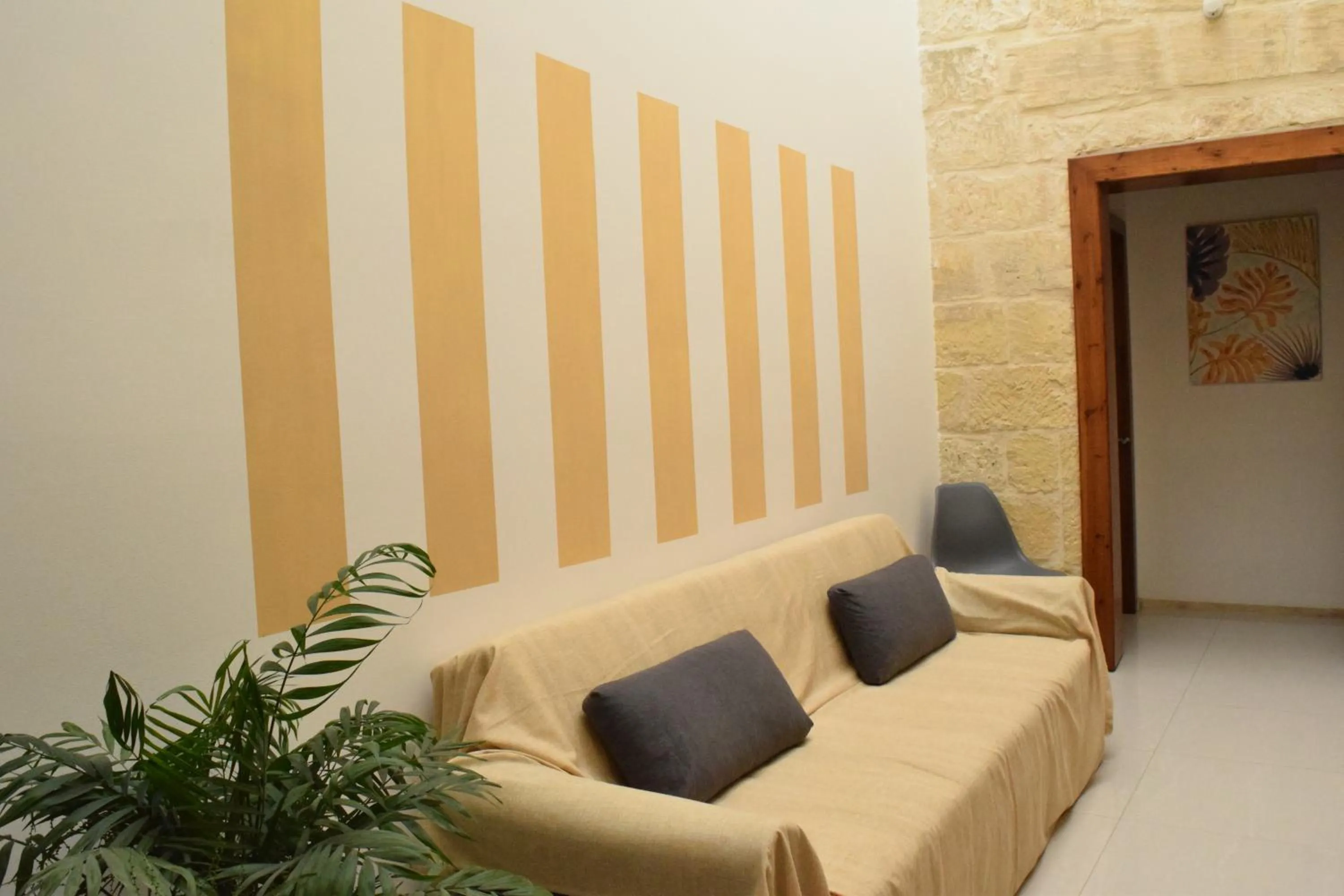 Living room in St George of Lydda B&B