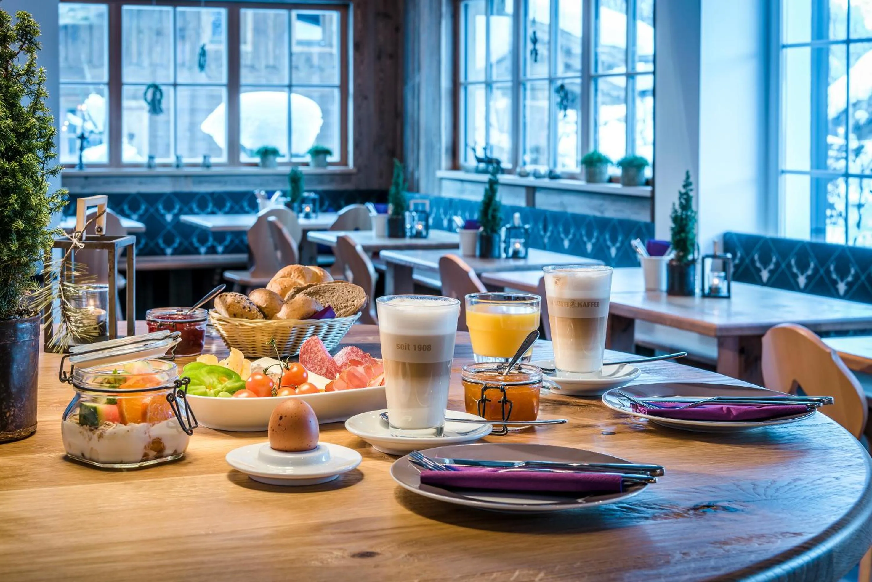 Food close-up in almlust - hotel, apartments, chalets
