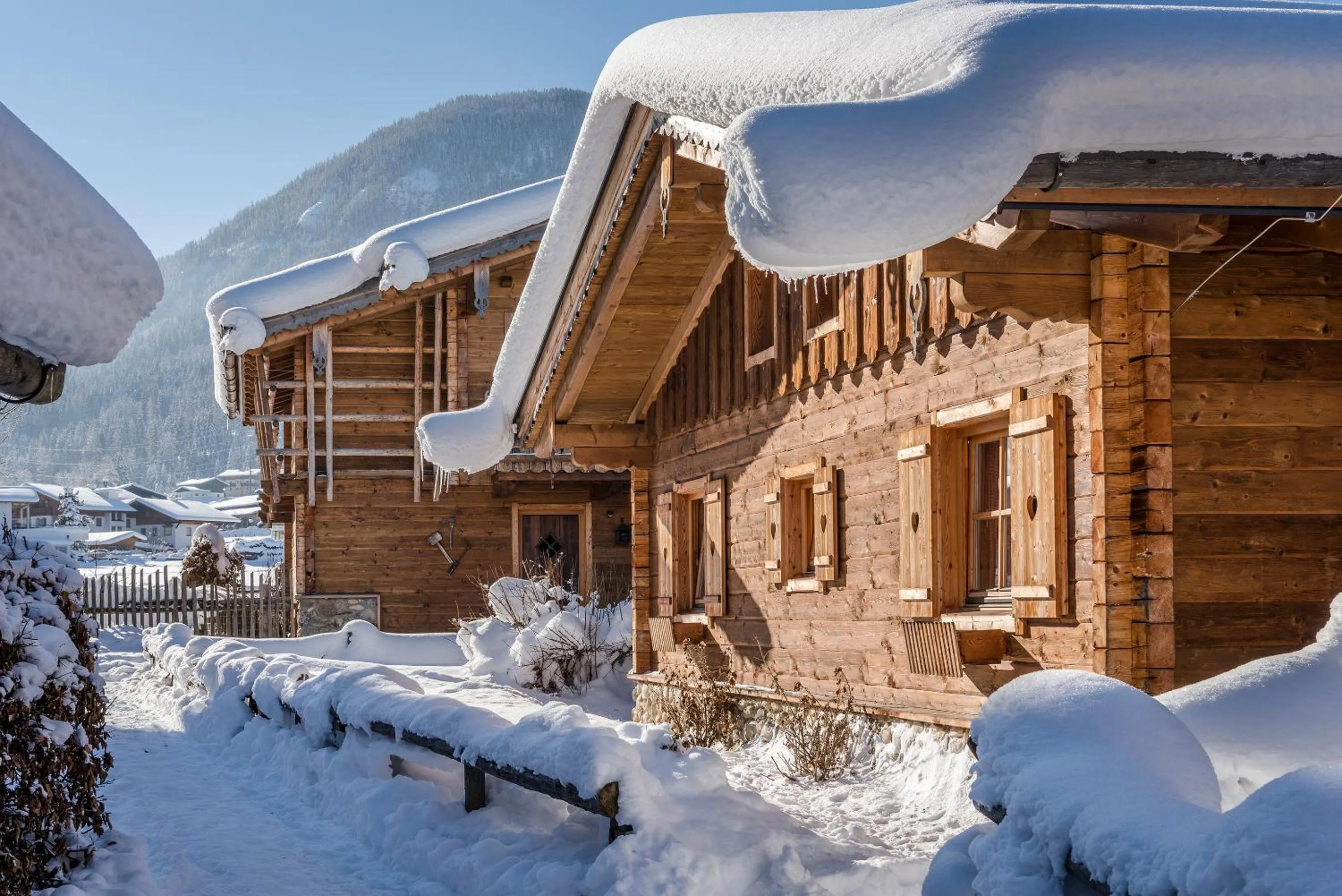 Property building in almlust - hotel, apartments, chalets