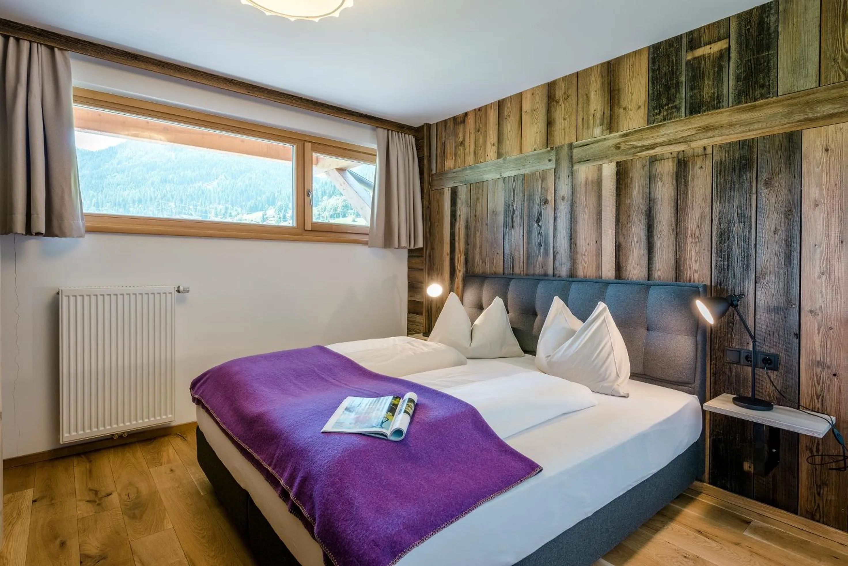 Bedroom, Bed in almlust - hotel, apartments, chalets