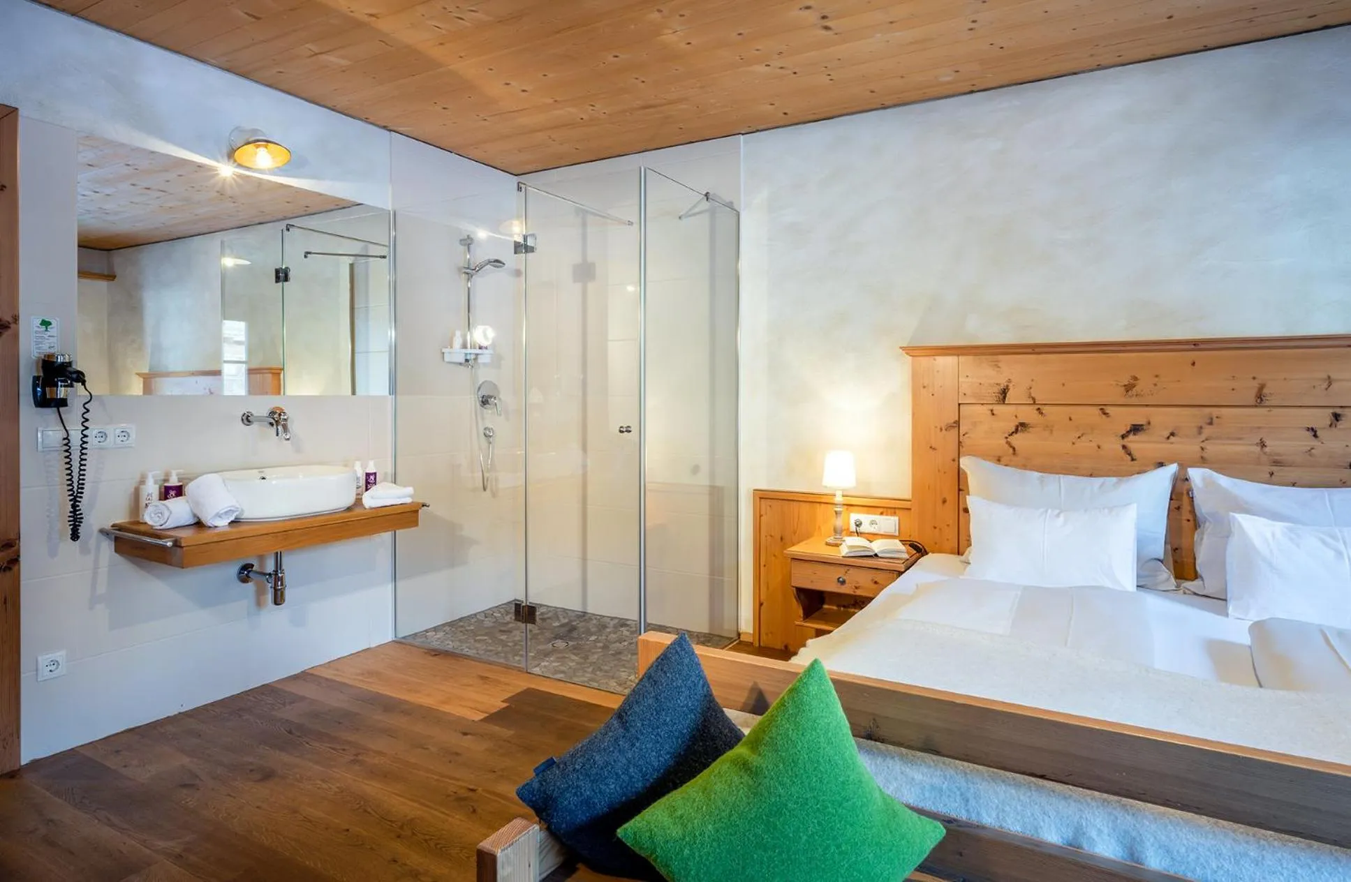 Photo of the whole room, Bed in almlust - hotel, apartments, chalets