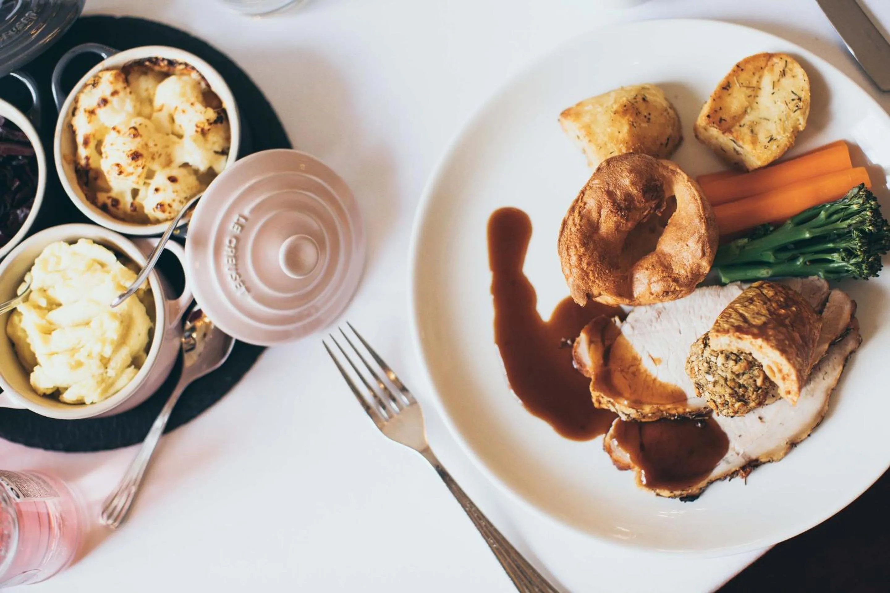 Food close-up in Rowton Castle