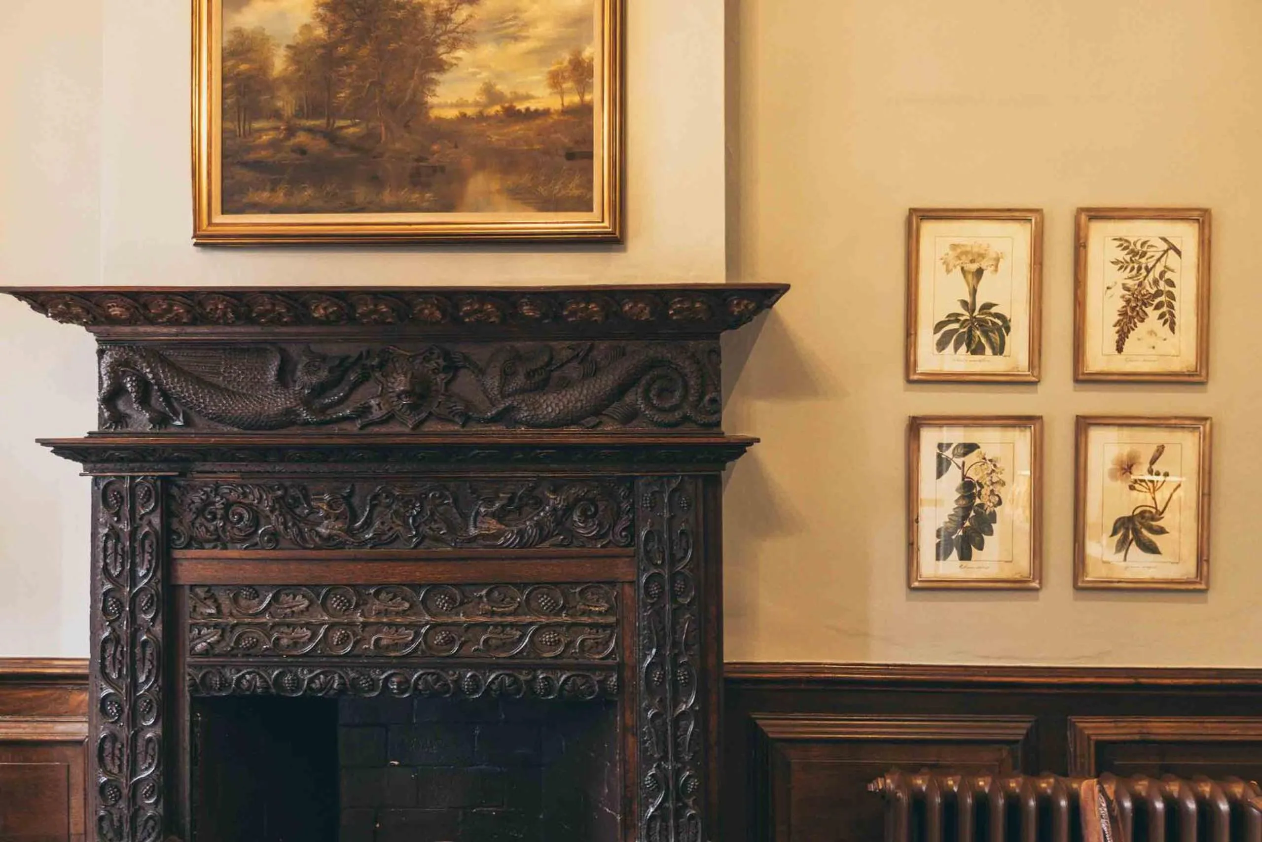 Decorative detail in Rowton Castle