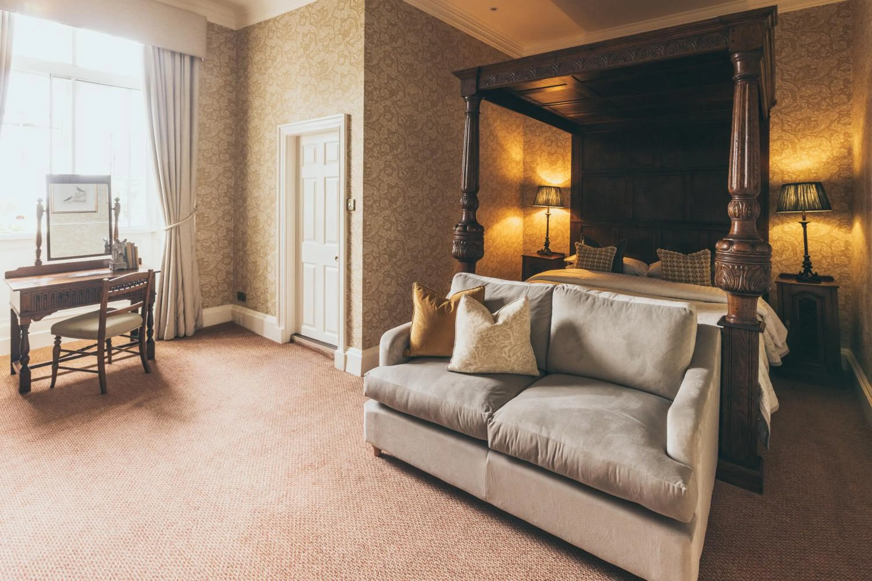 Bedroom in Rowton Castle