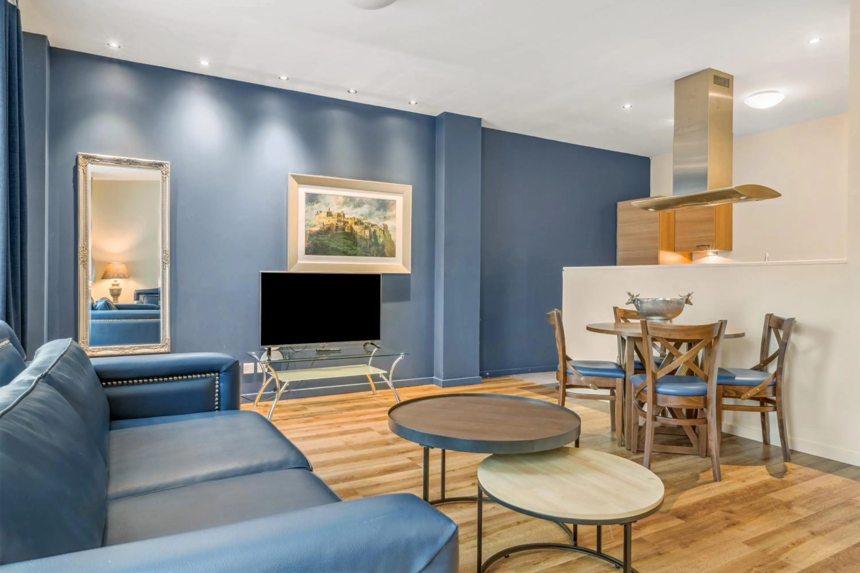 Living room in Princes Street Suites