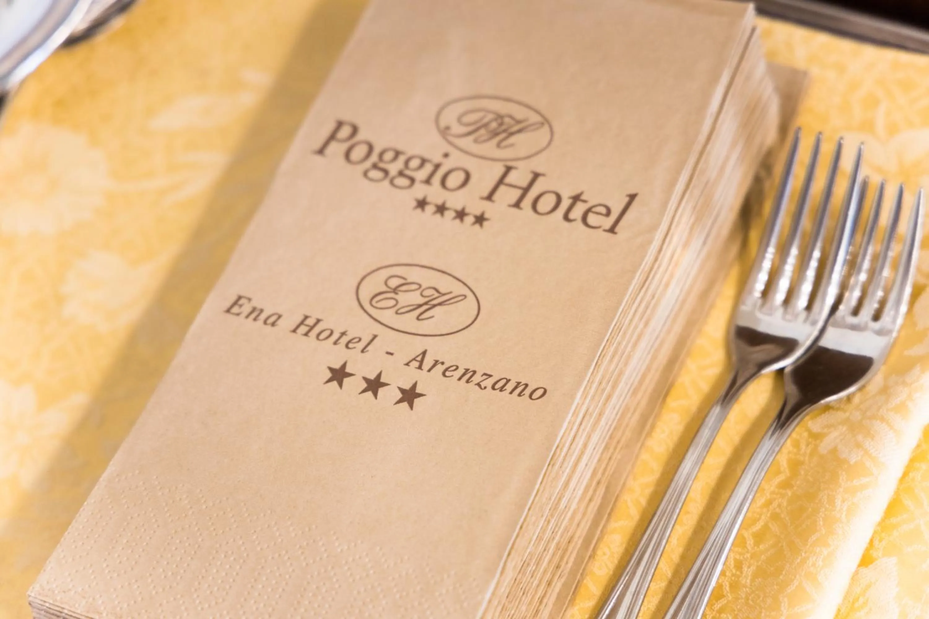 Logo/Certificate/Sign in Ena Hotel