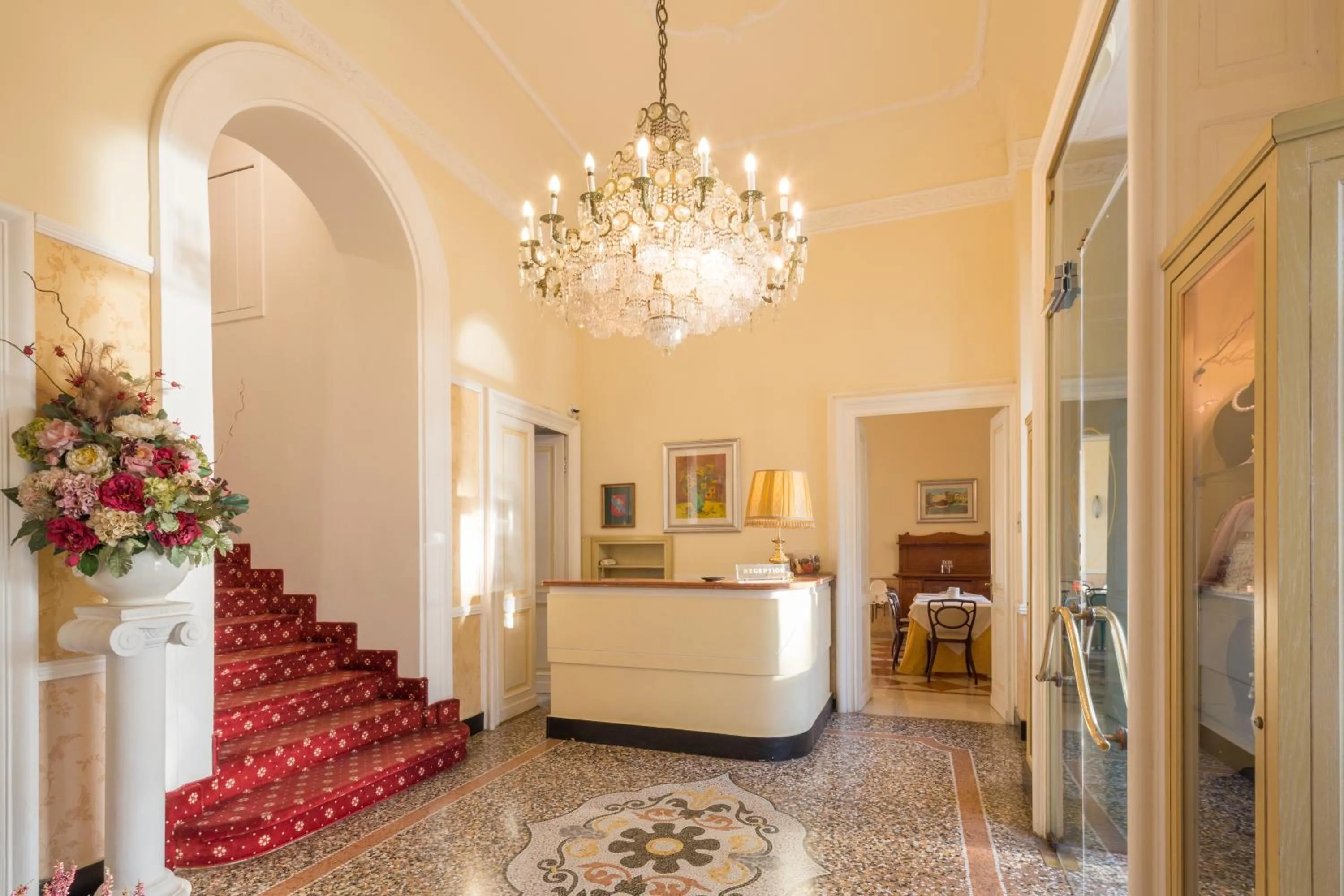 Lobby or reception in Ena Hotel