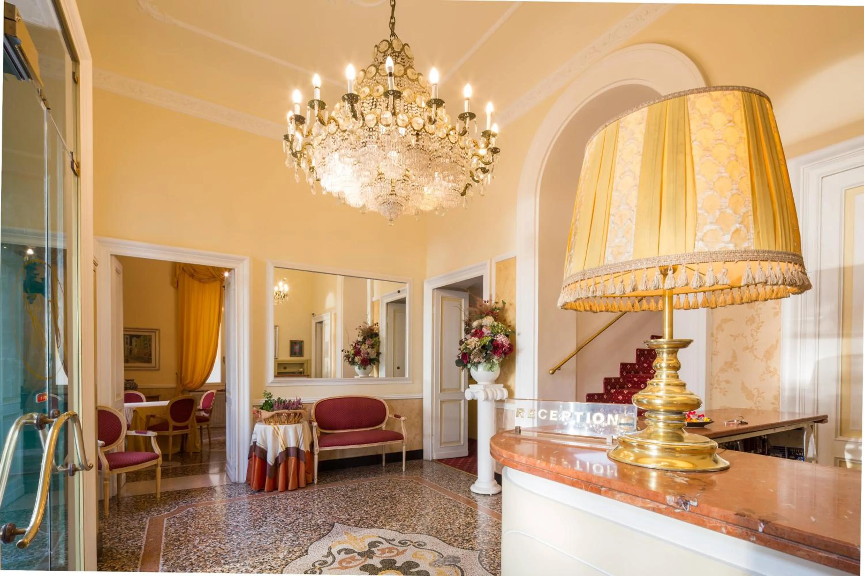 Lobby or reception in Ena Hotel