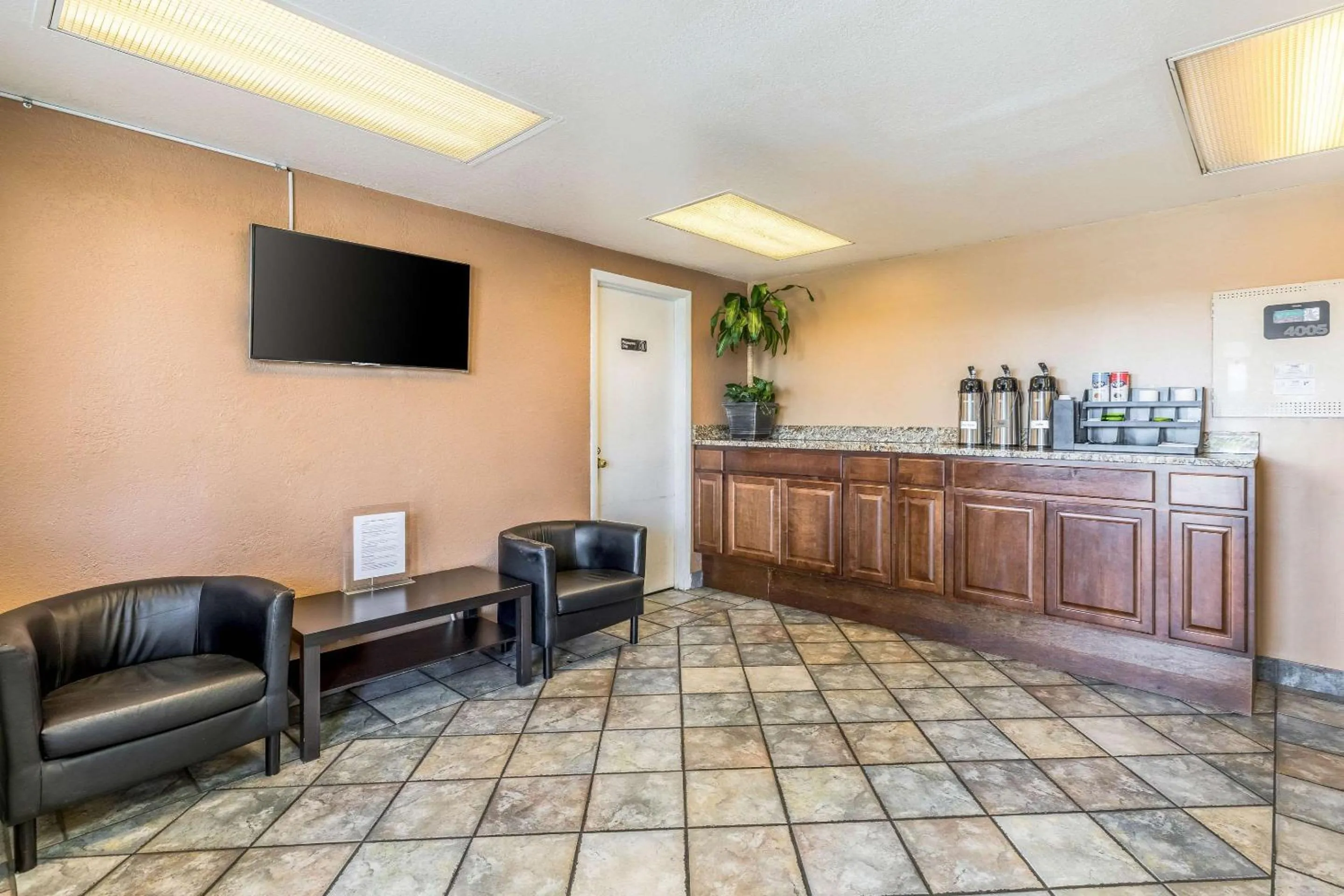 Lobby or reception in Rodeway Inn Fairgrounds-Casino