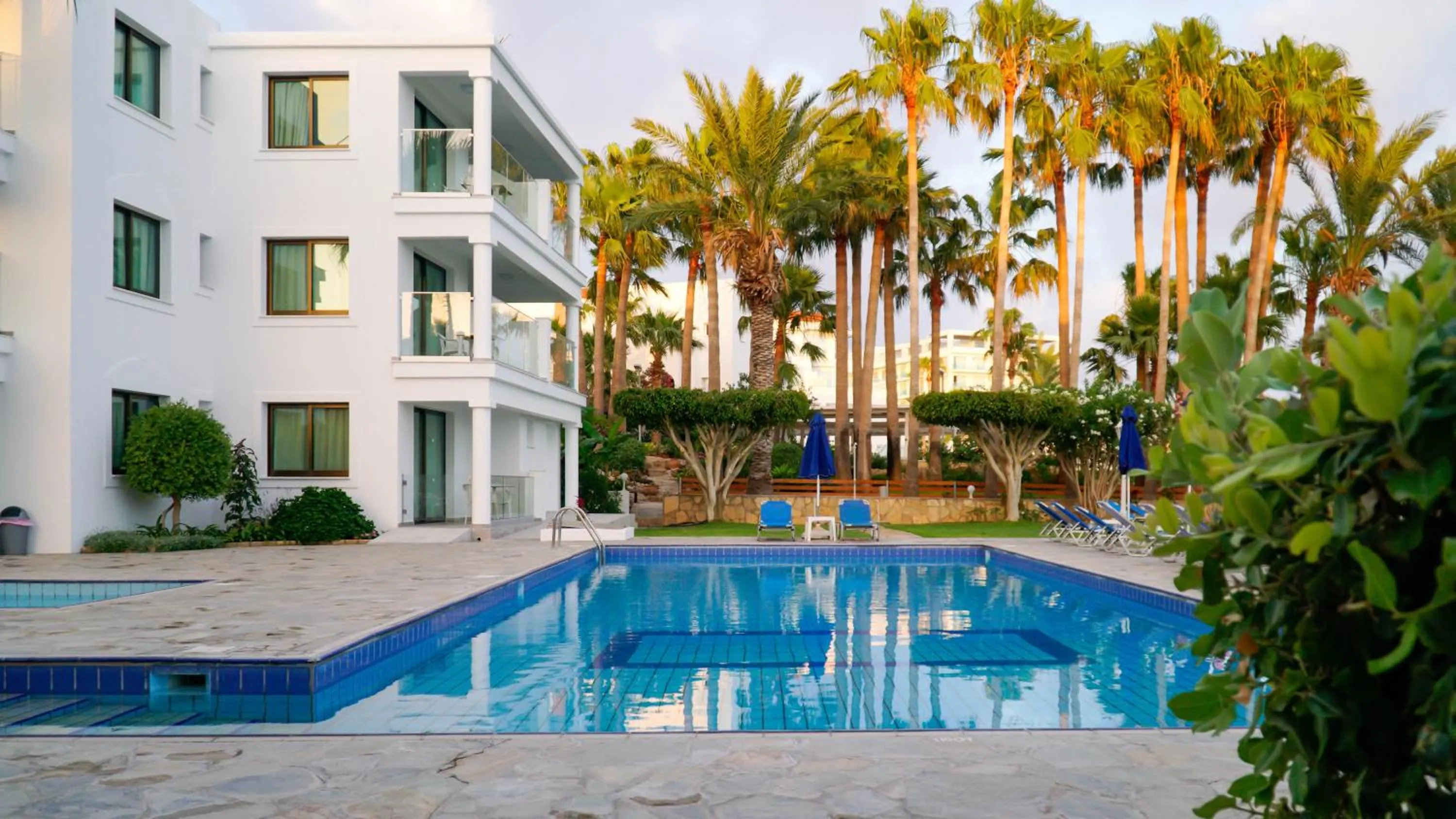 Property building in Rododafni Beach Apartments