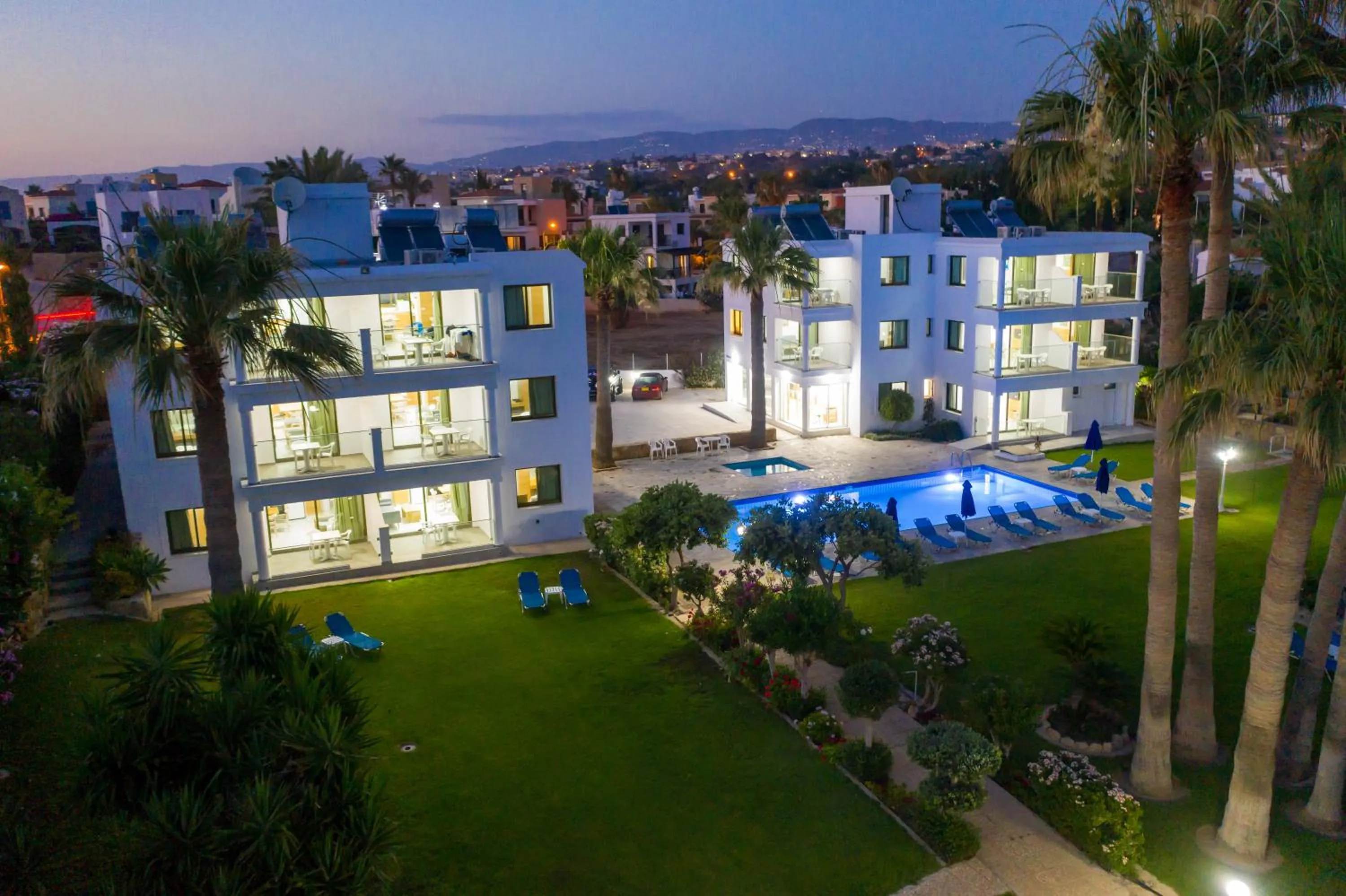 Property building in Rododafni Beach Apartments