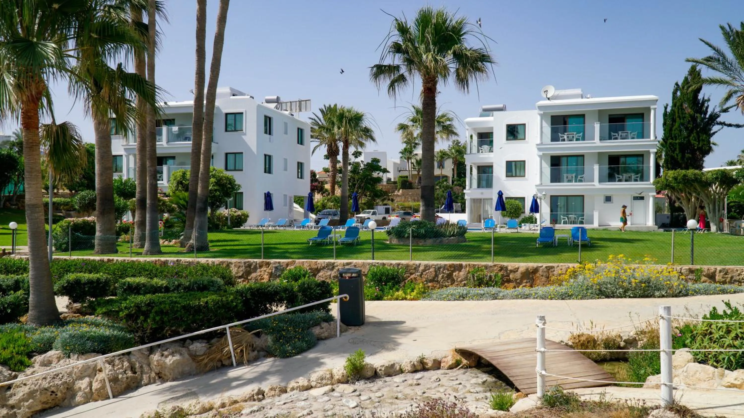 Property building in Rododafni Beach Apartments