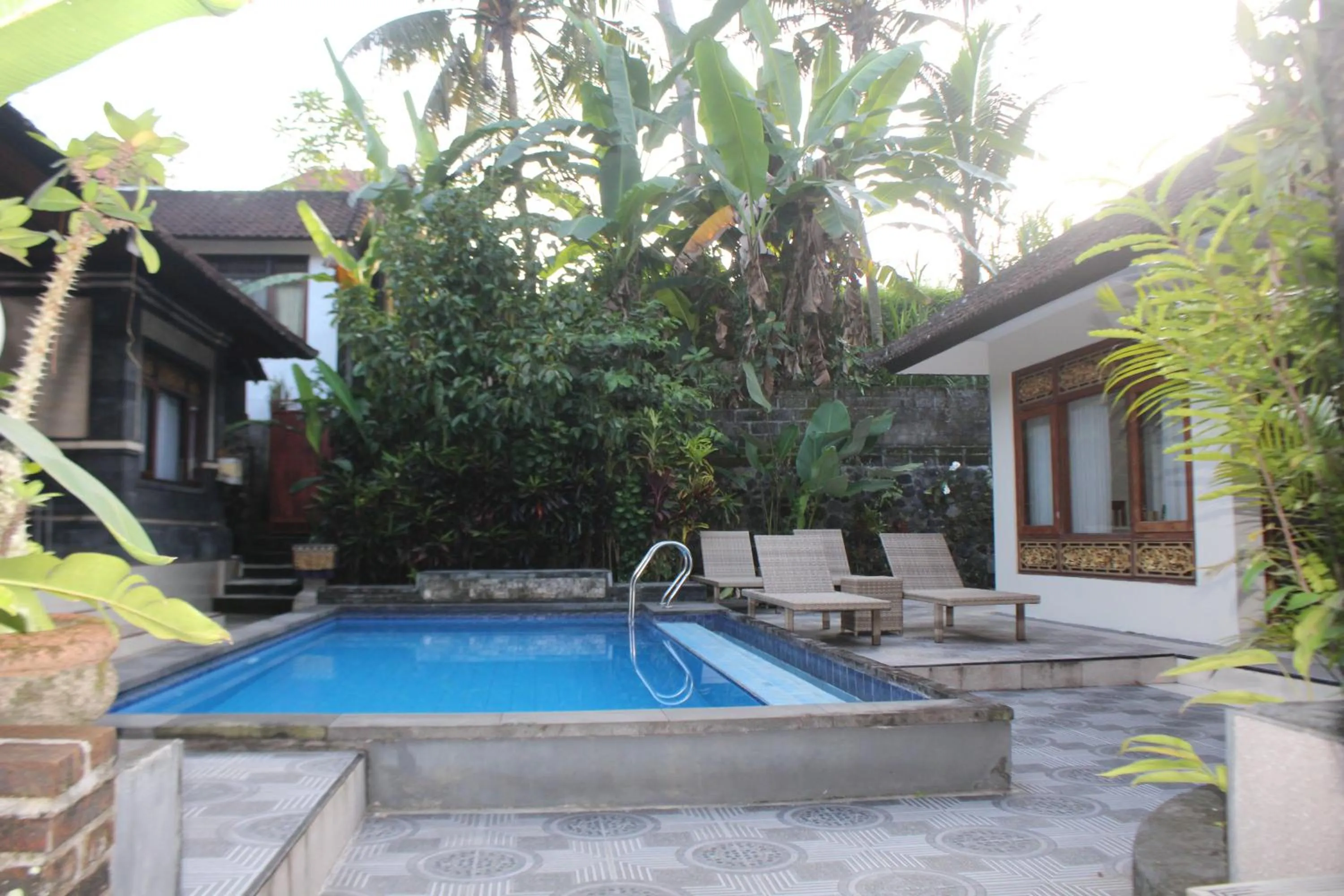 Swimming pool in Balimas Guest House