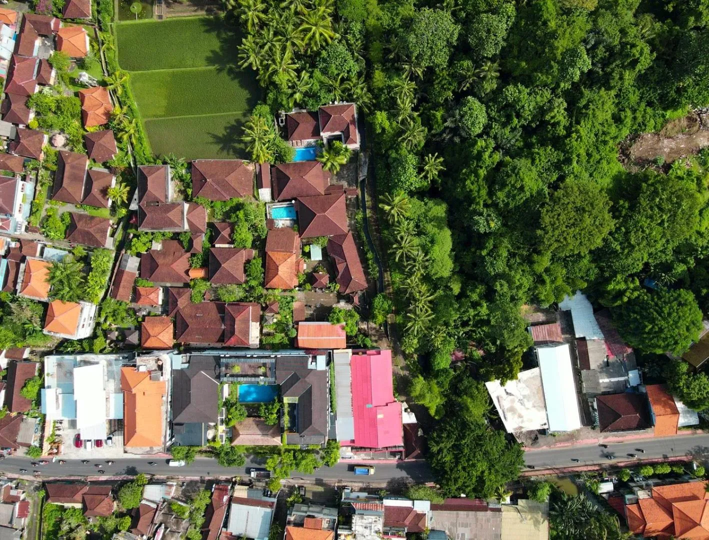 City view in Balimas Guest House