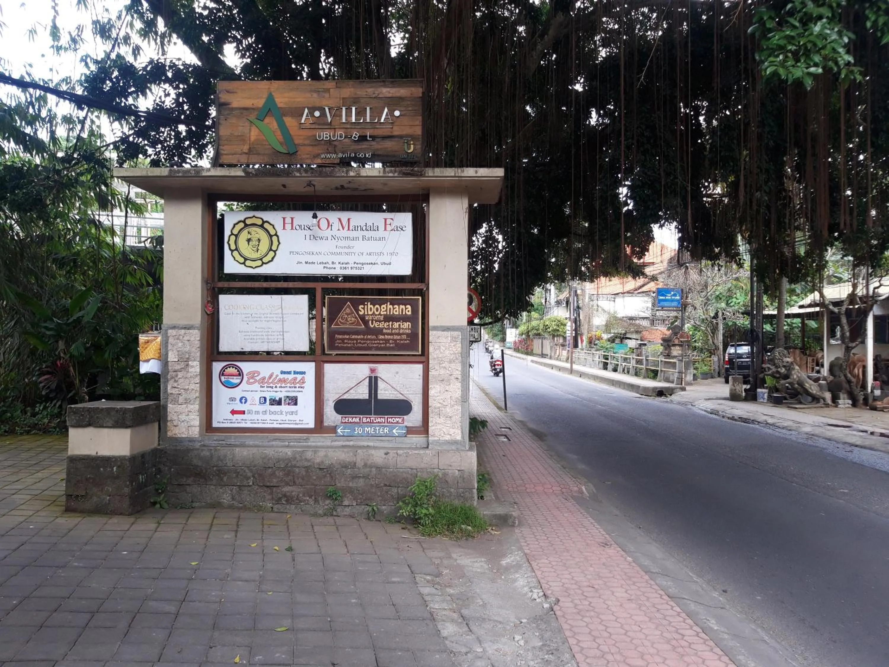 Property building in Balimas Guest House