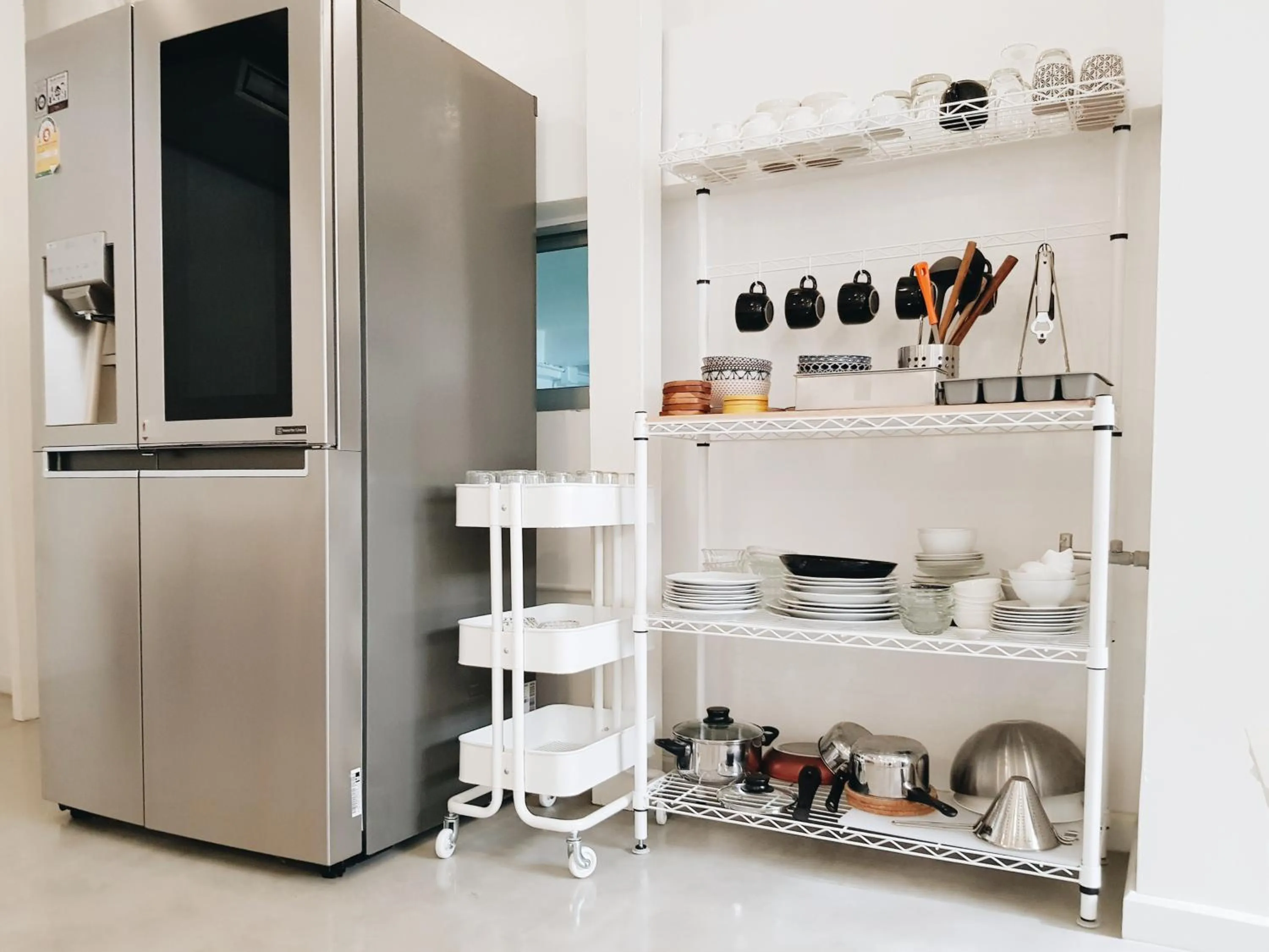 Kitchen or kitchenette in LITA Bangkok