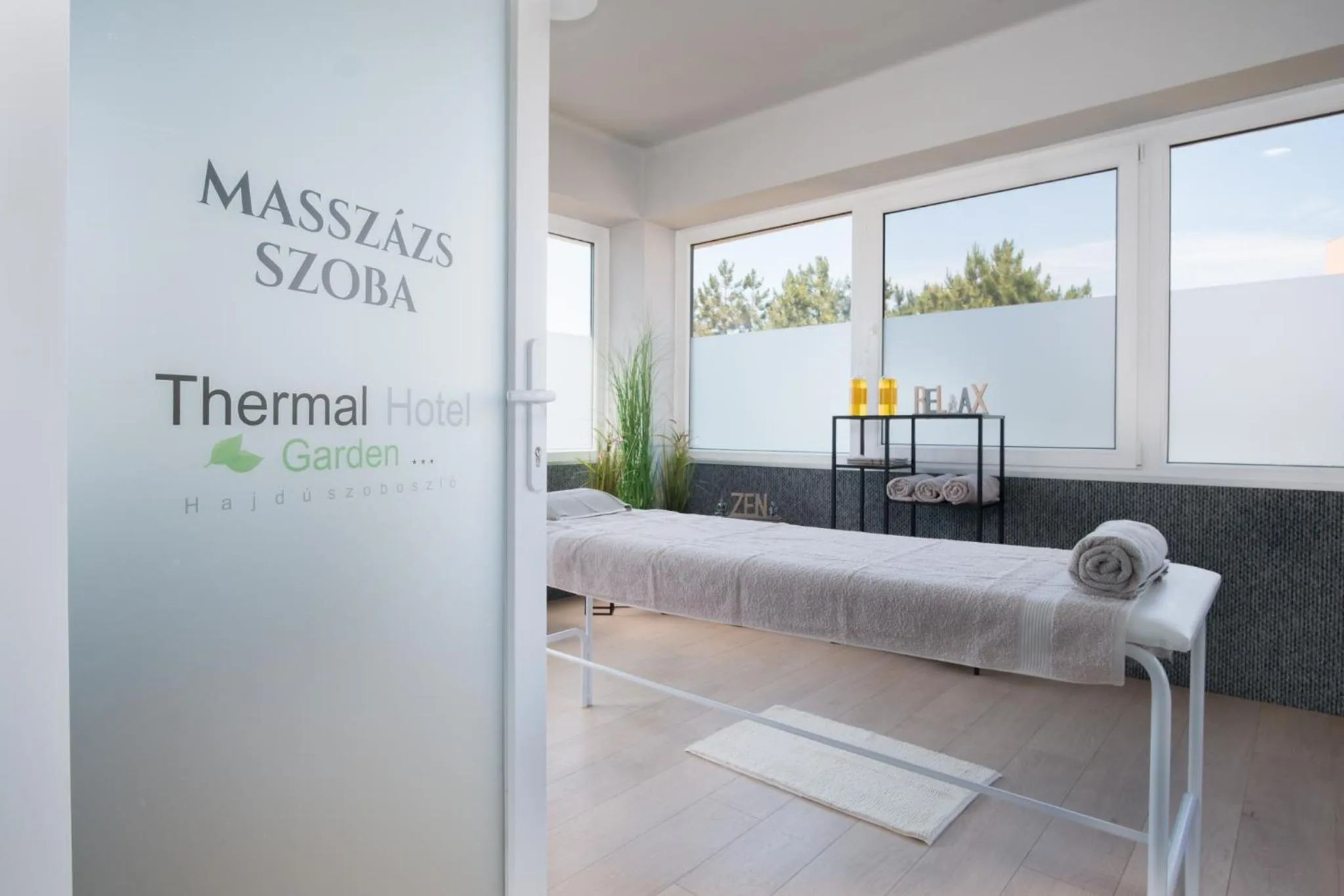 Massage in Thermal Hotel Garden