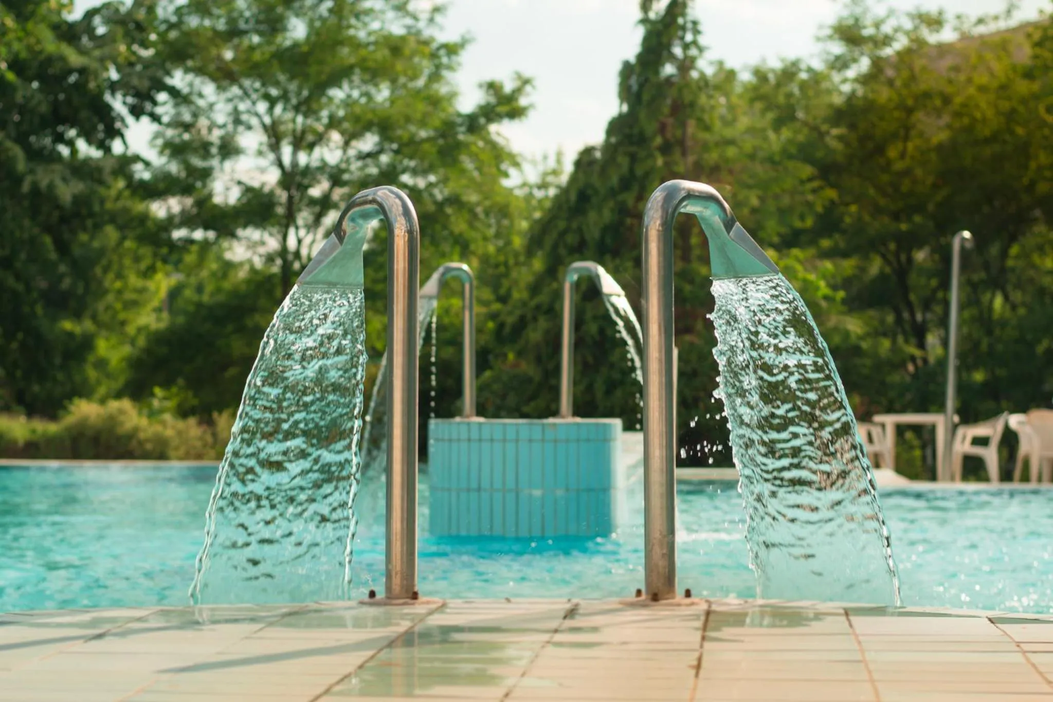 Swimming pool in Thermal Hotel Garden
