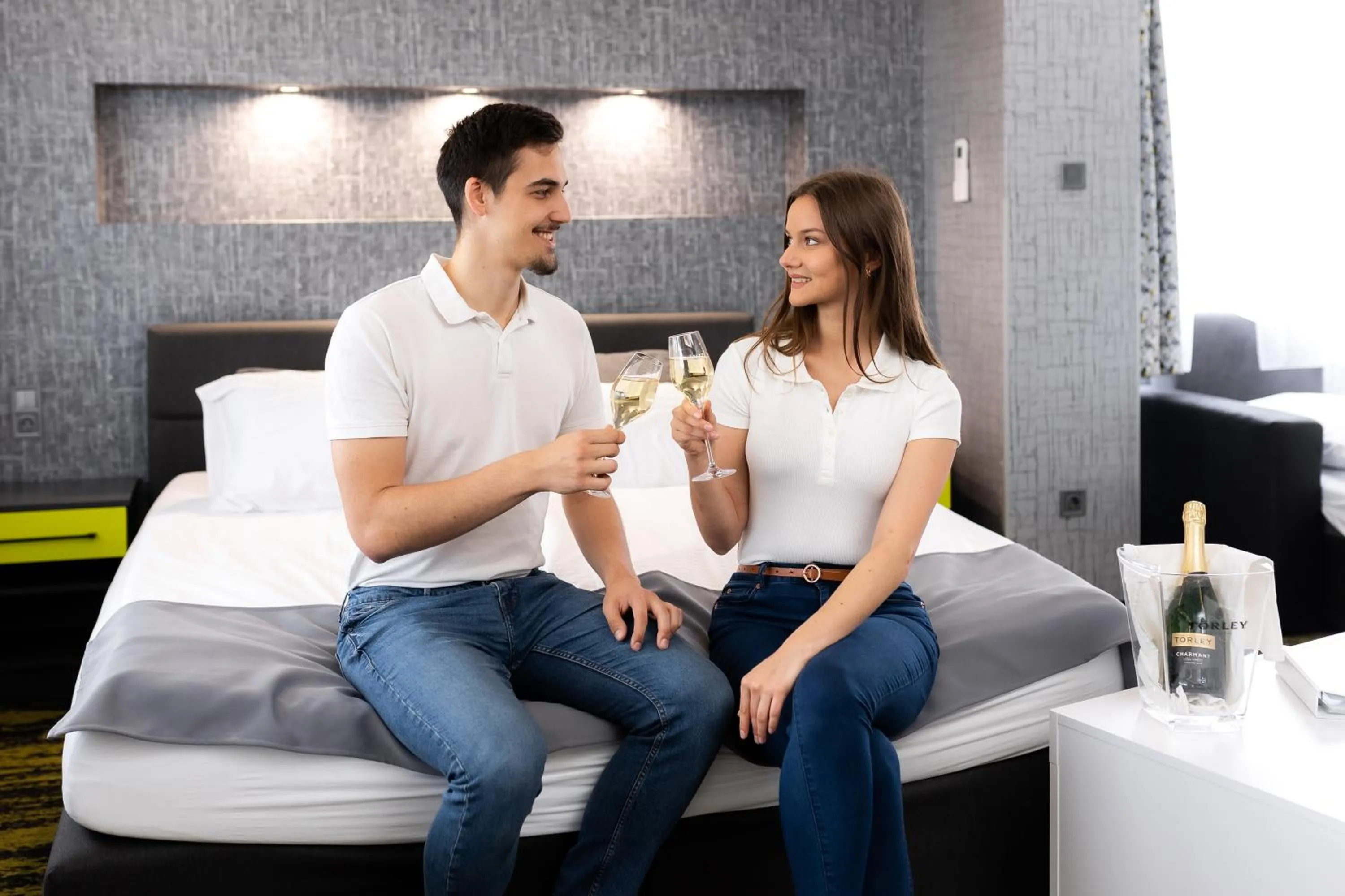 Bed in Thermal Hotel Garden