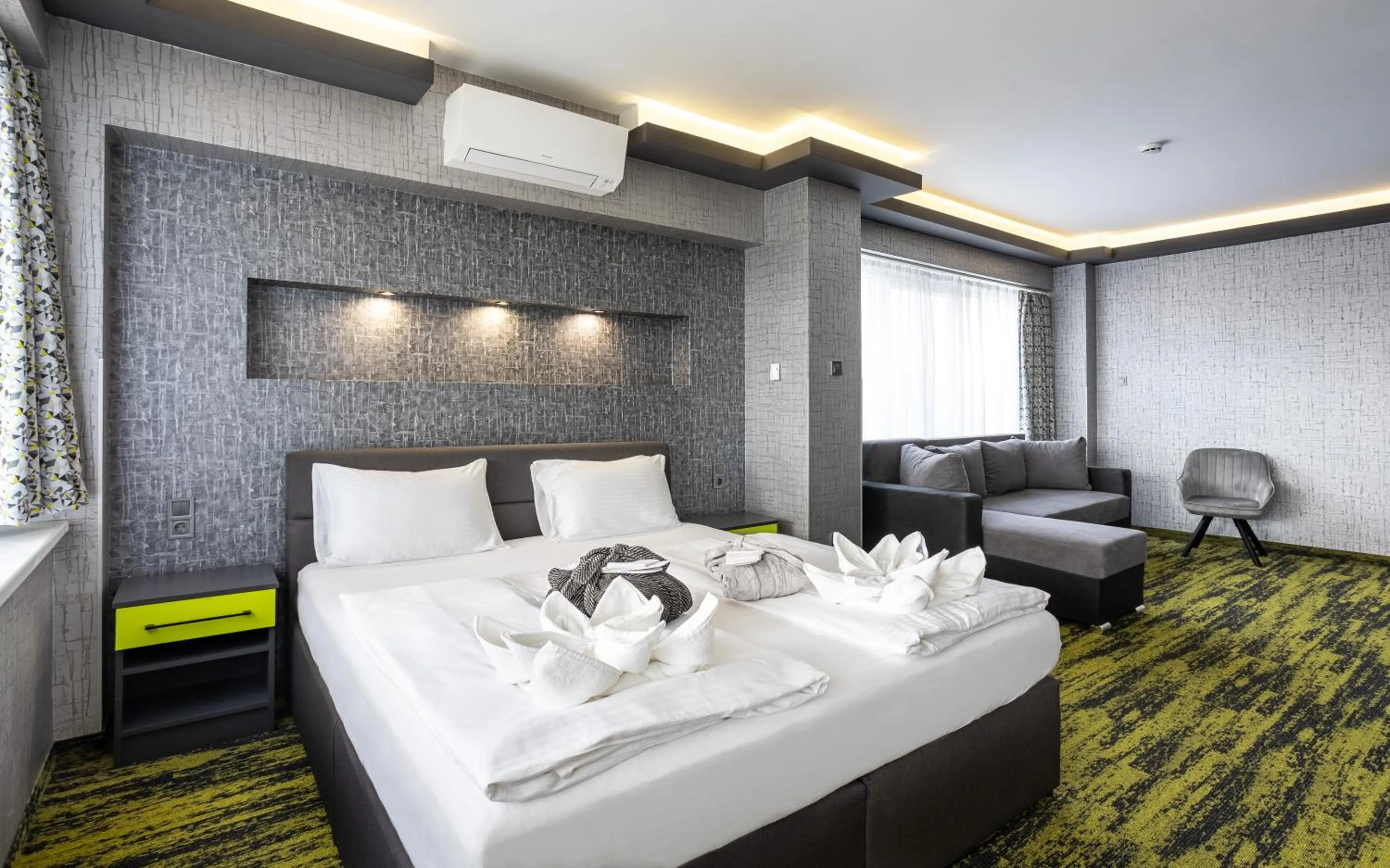 Photo of the whole room, Bed in Thermal Hotel Garden