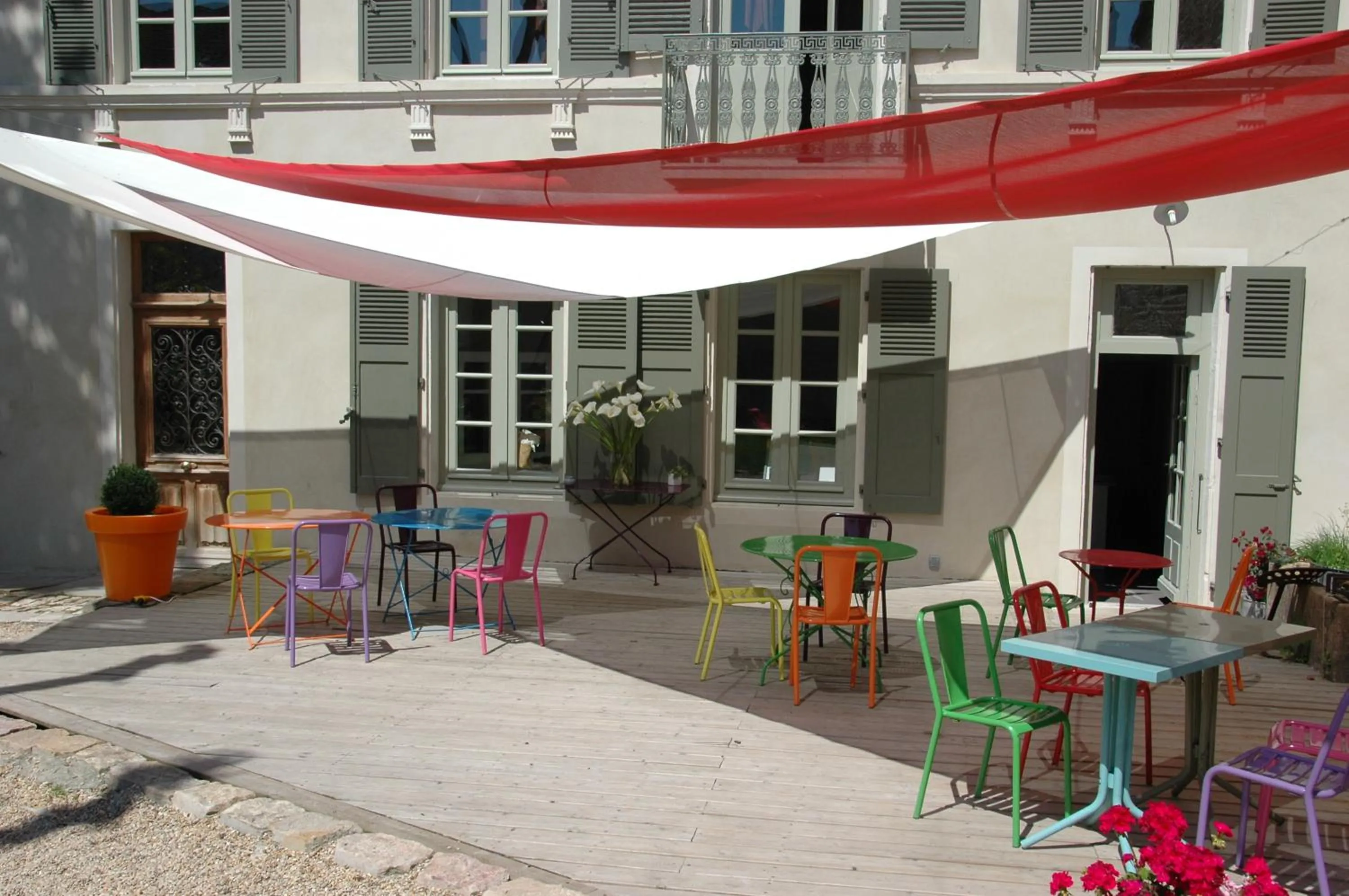 Patio in Le Clos de l'Abbaye