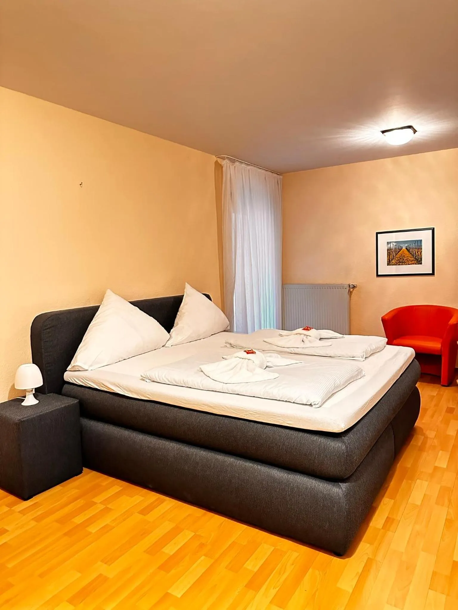 Bed in Hotel Krone Riesling