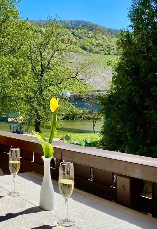 Balcony/Terrace in Hotel Krone Riesling