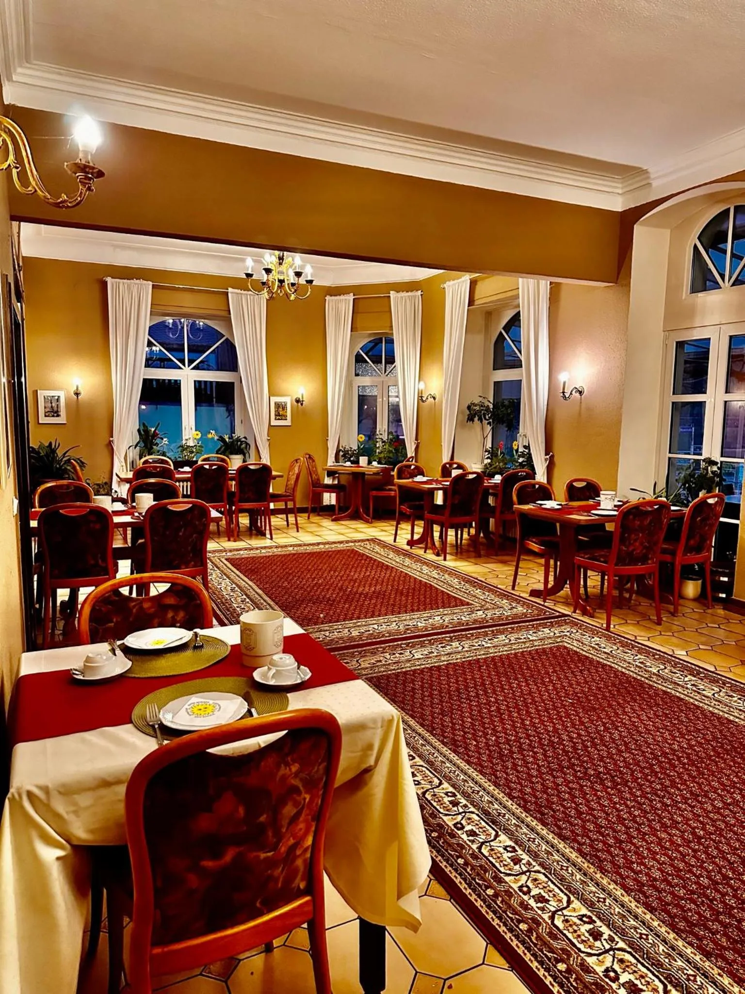 Restaurant/places to eat in Hotel Krone Riesling