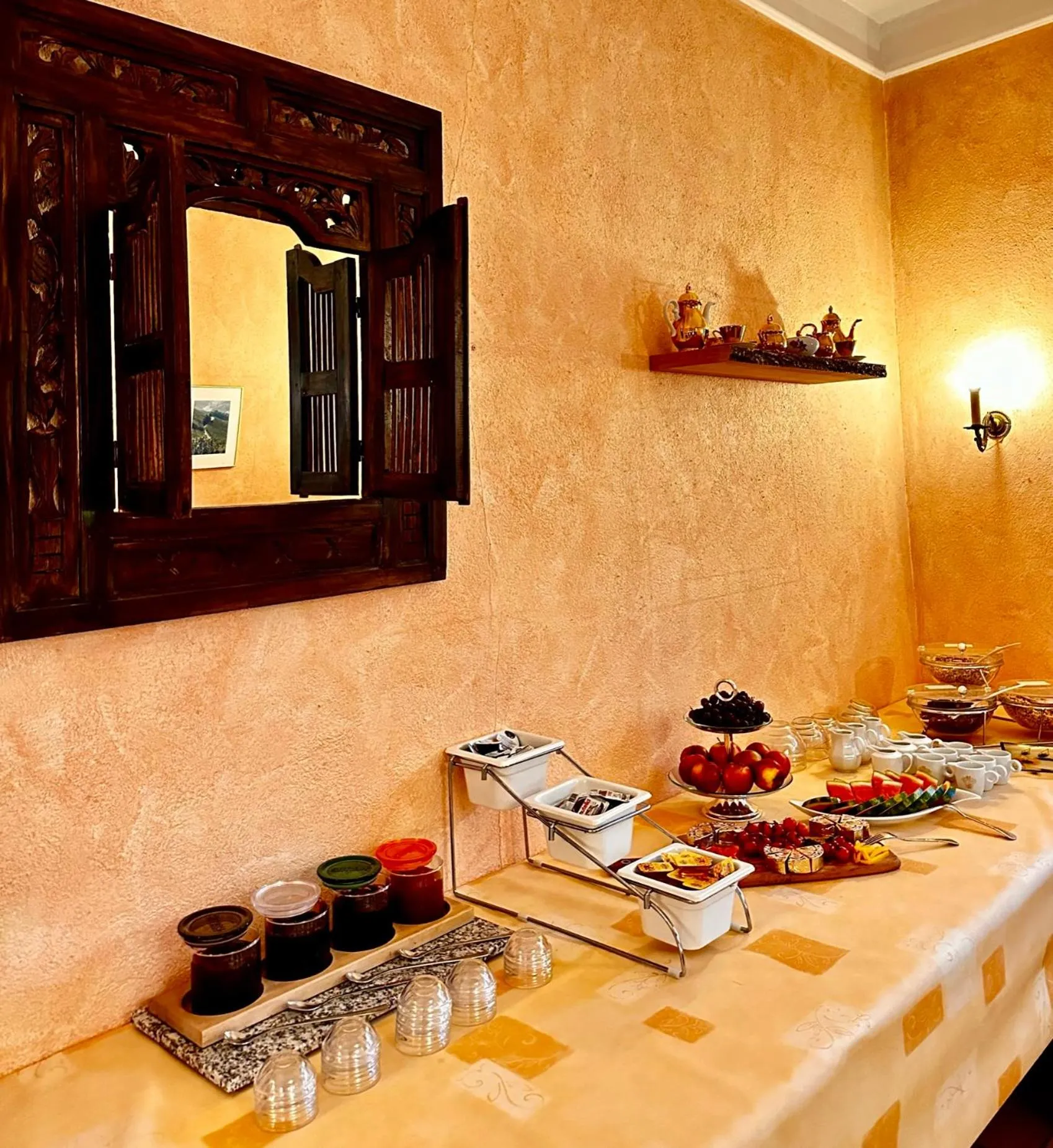 Breakfast in Hotel Krone Riesling