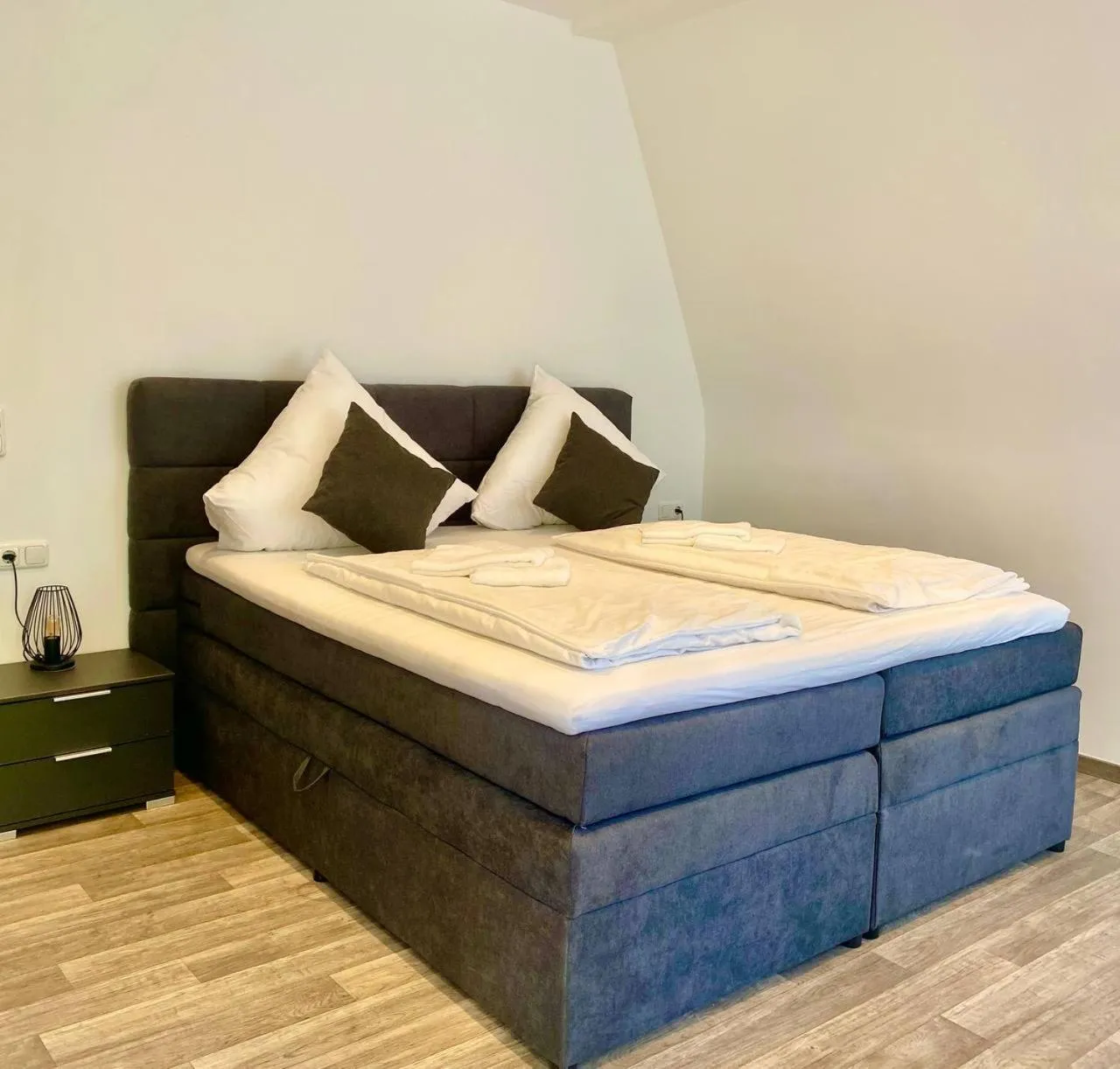 Bed in Hotel Krone Riesling