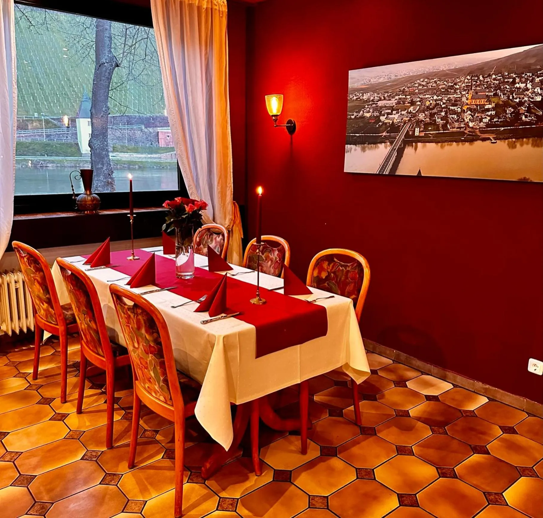 Restaurant/places to eat in Hotel Krone Riesling