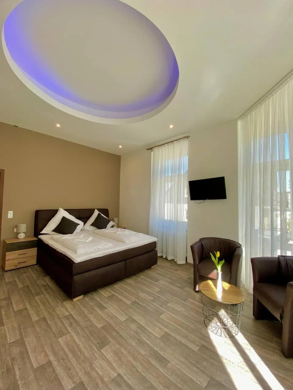 Bed in Hotel Krone Riesling