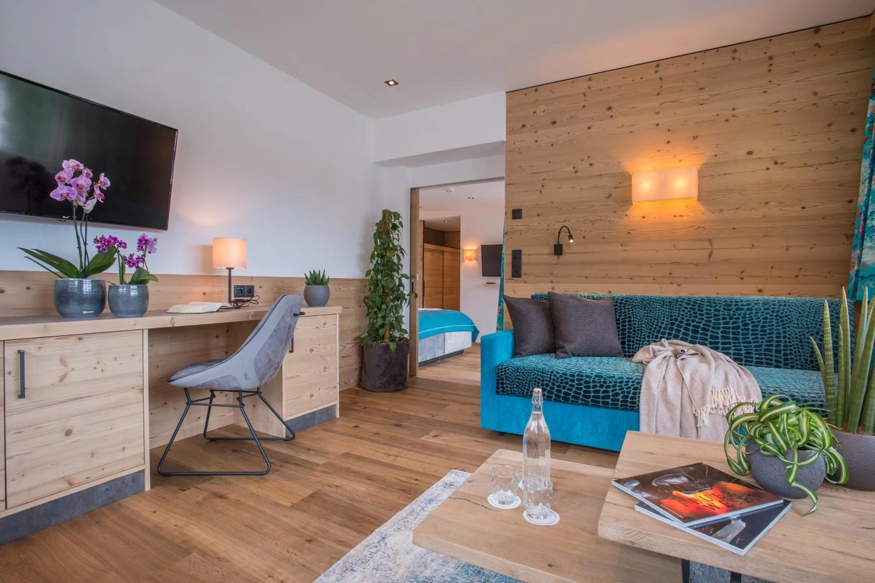 Living room in Hotel Tipotsch