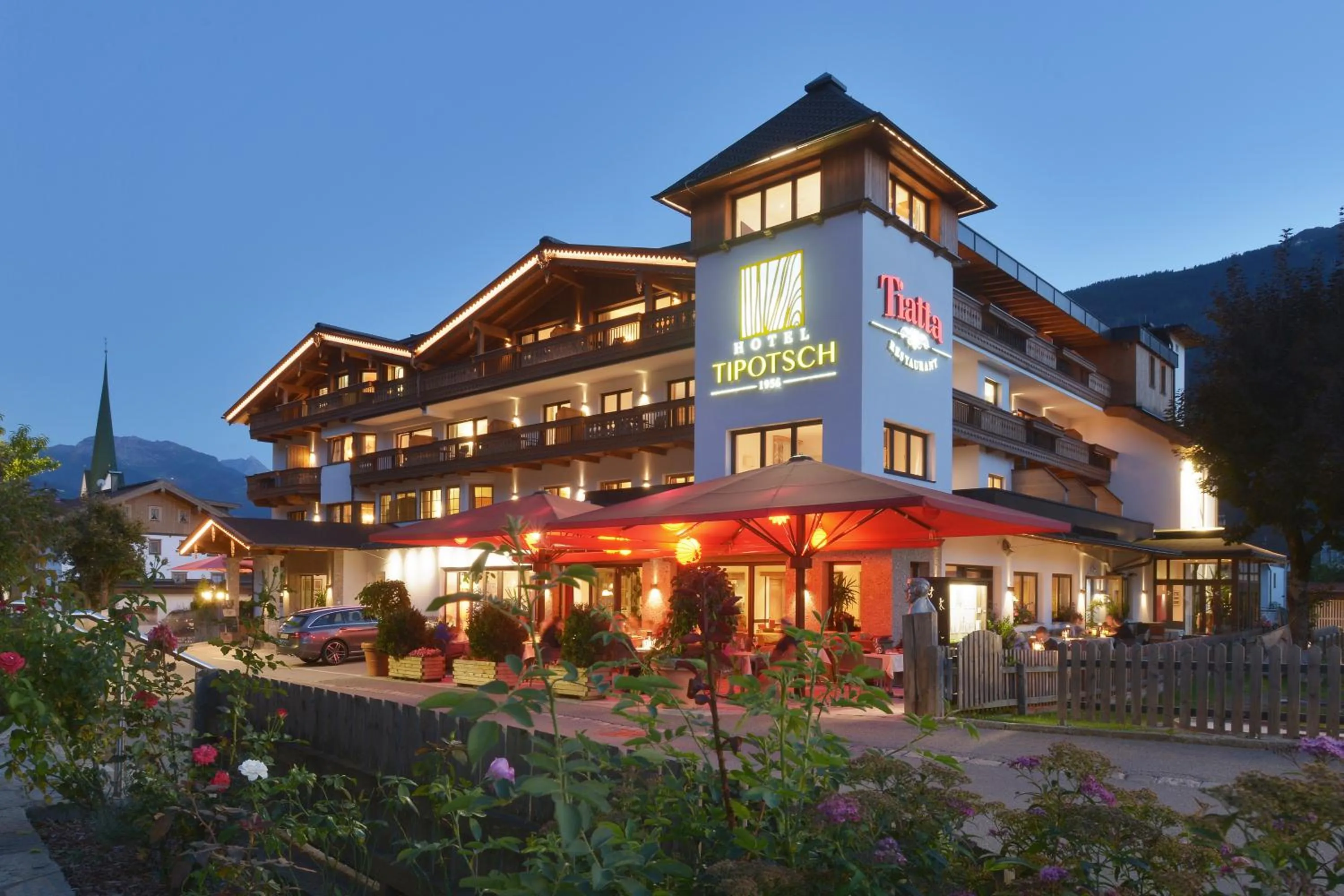 Balcony/Terrace in Hotel Tipotsch