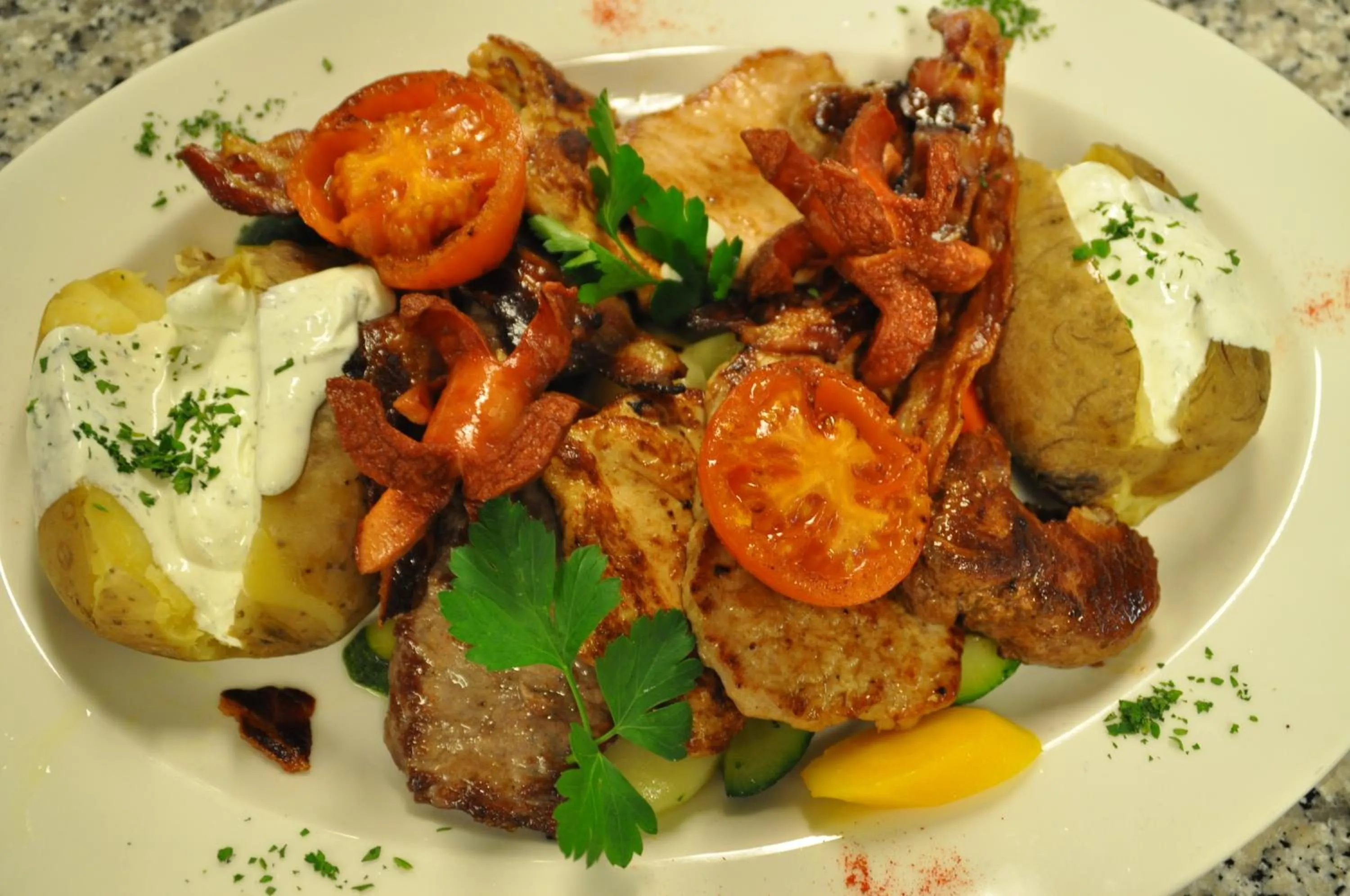 Food in Hotel Tipotsch