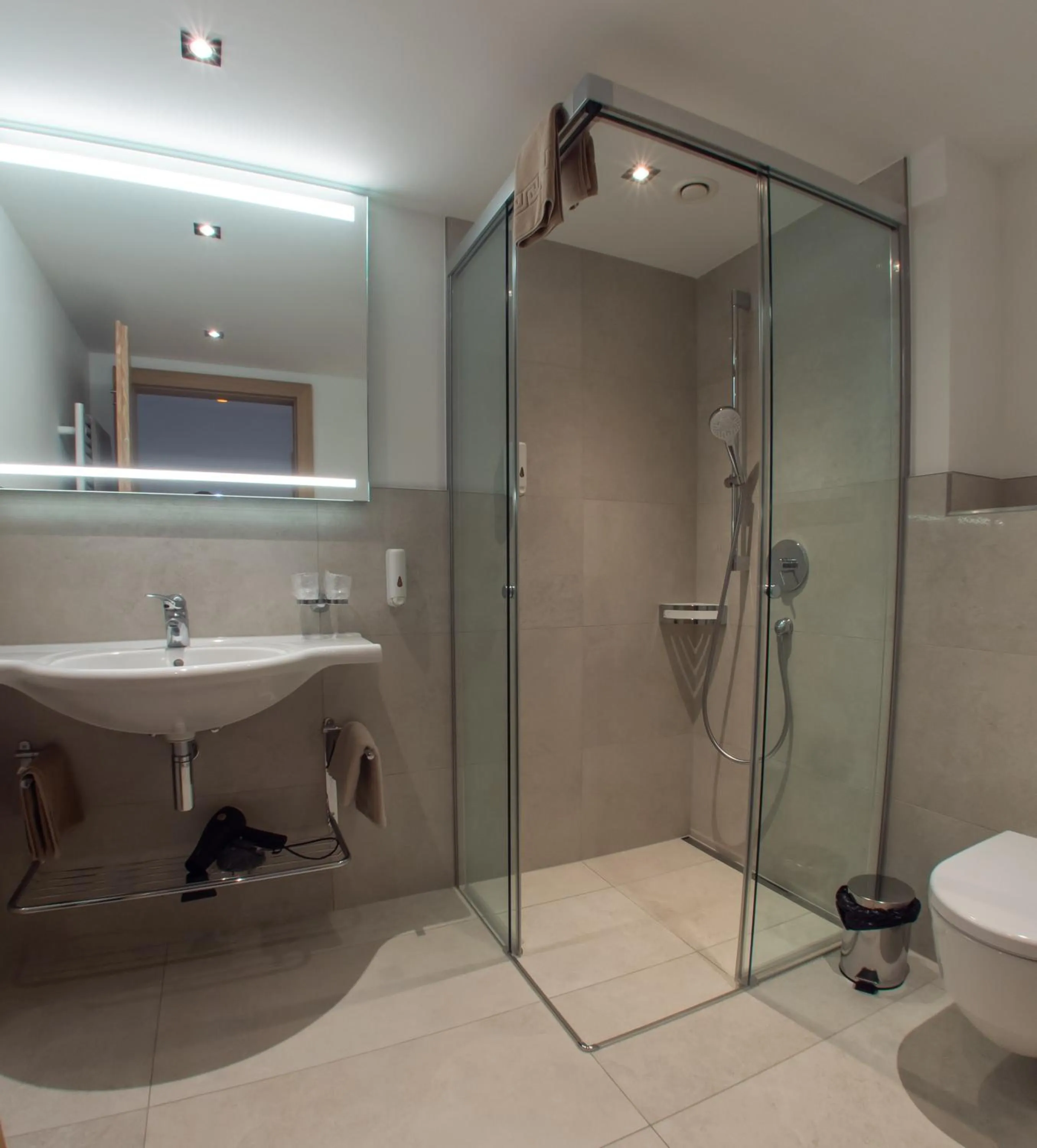 Bathroom in Hotel Tipotsch