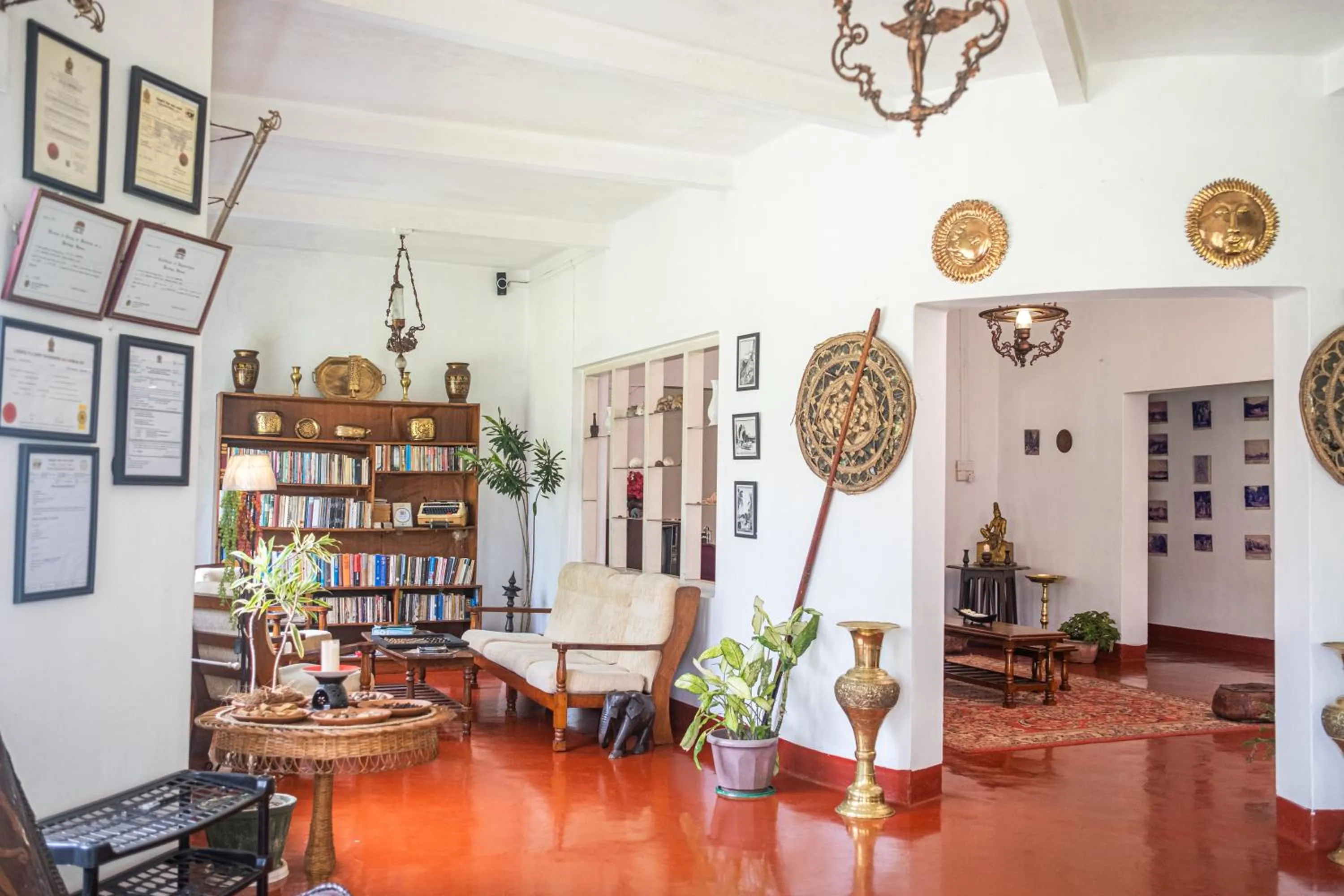 Library in Fortuna Heritage Home