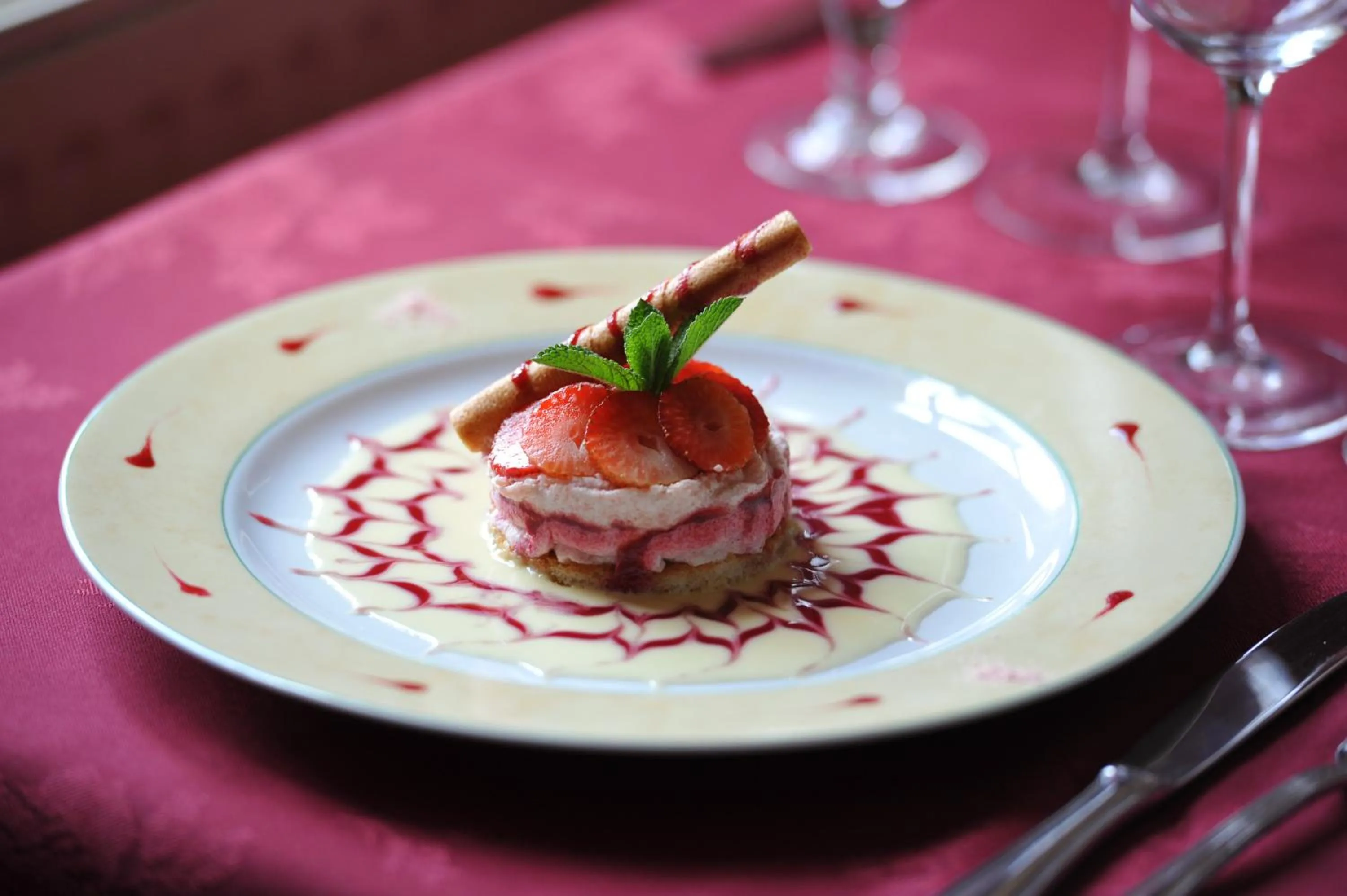 Dinner in Logis Hôtel Le Val de Vence