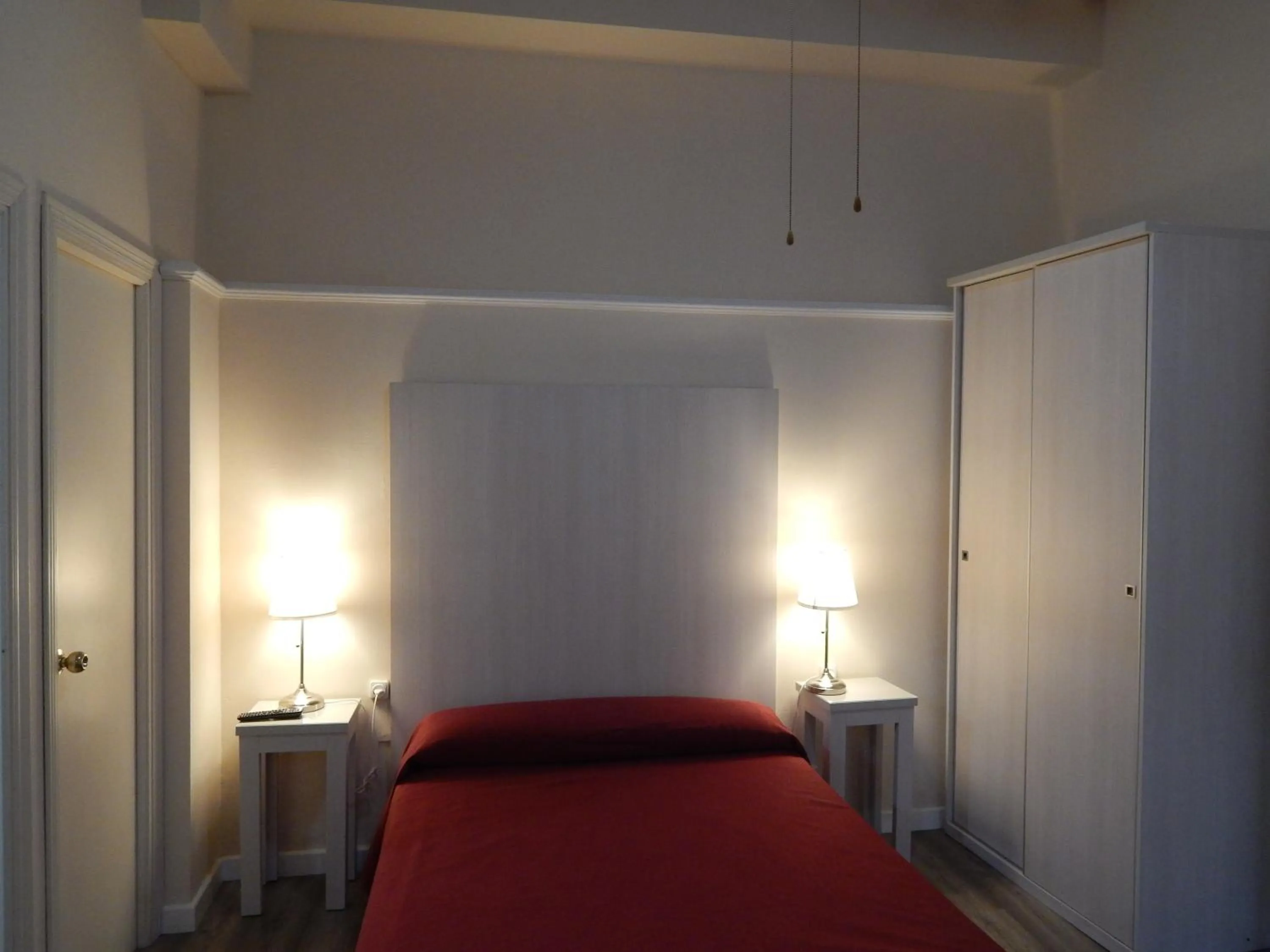 Decorative detail, Bed in Hospederia Marqués