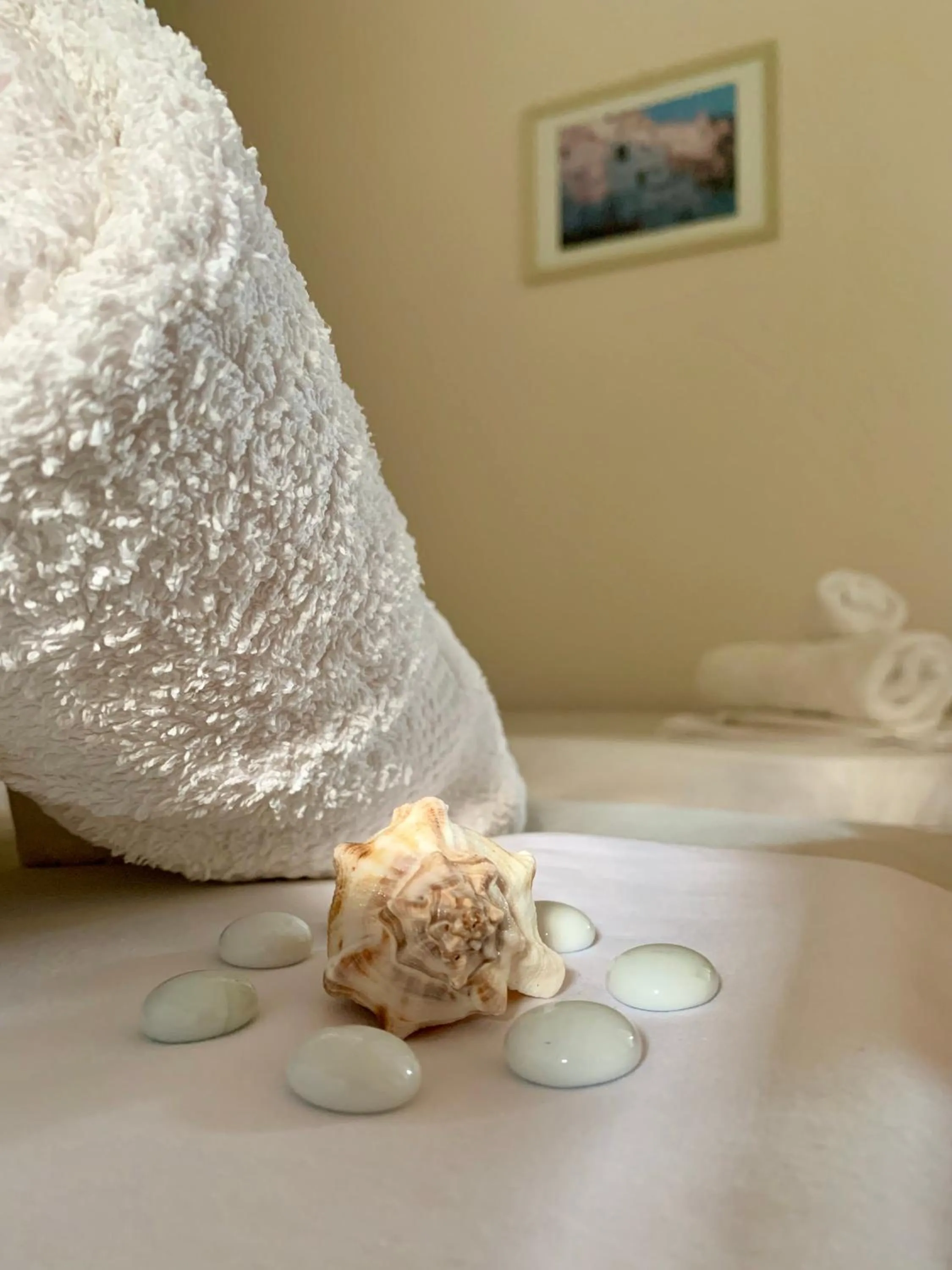 Bed in Fedra Apartments