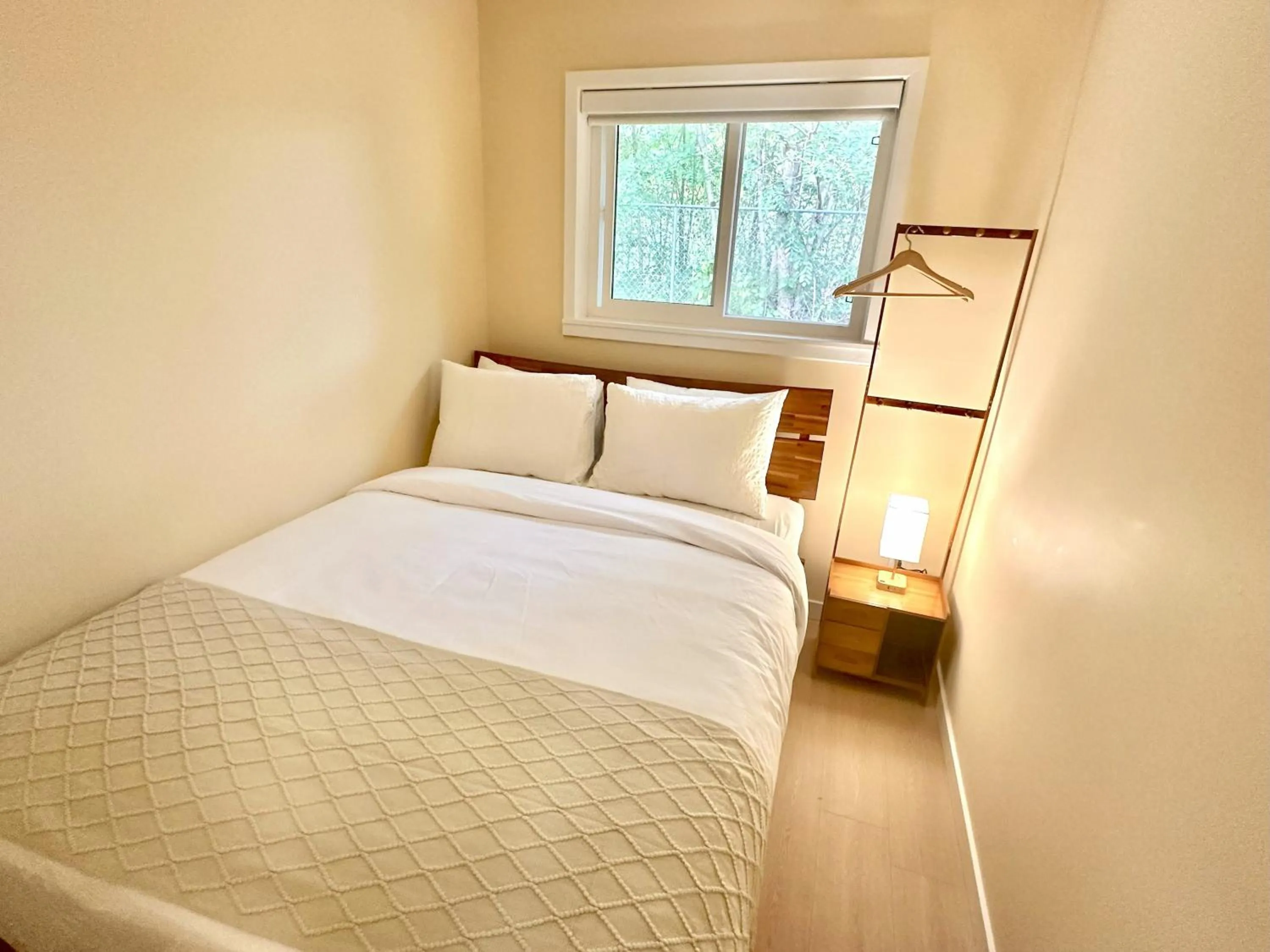 Bed in Richca Chalets Resort