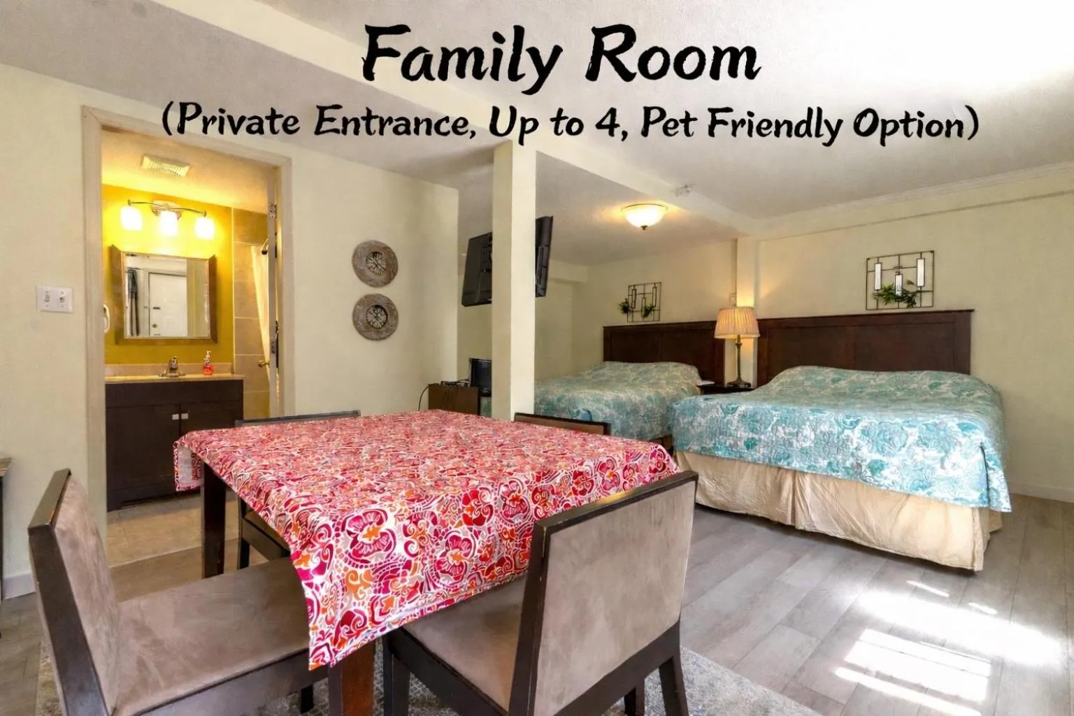 Bed in Richca Chalets Resort