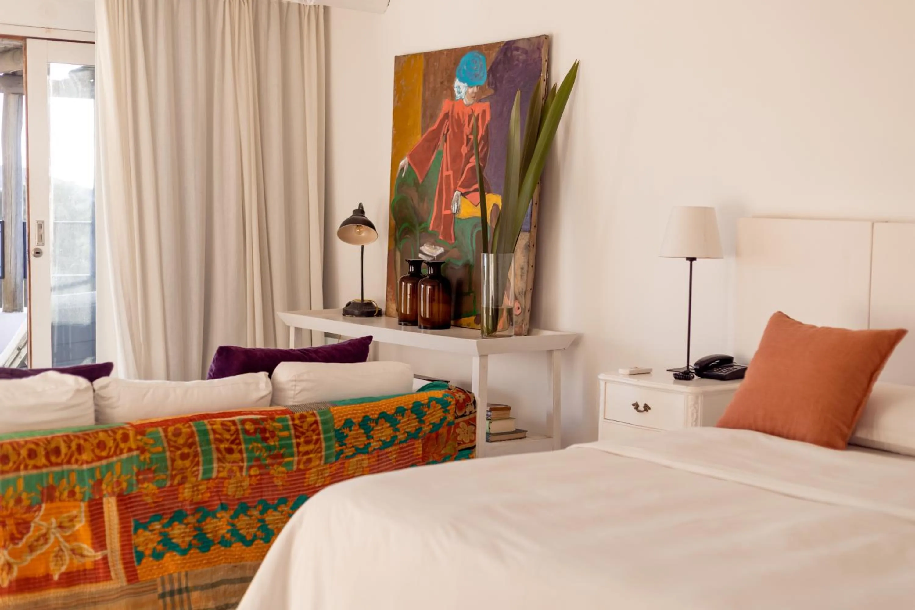 Bed in Posada del Faro