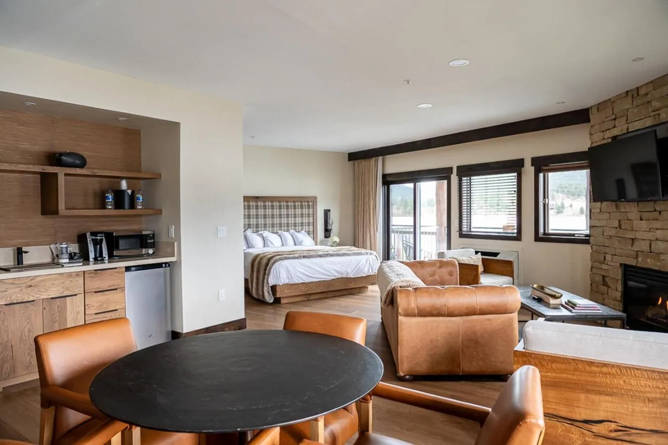 Bed in The Estes Park Resort